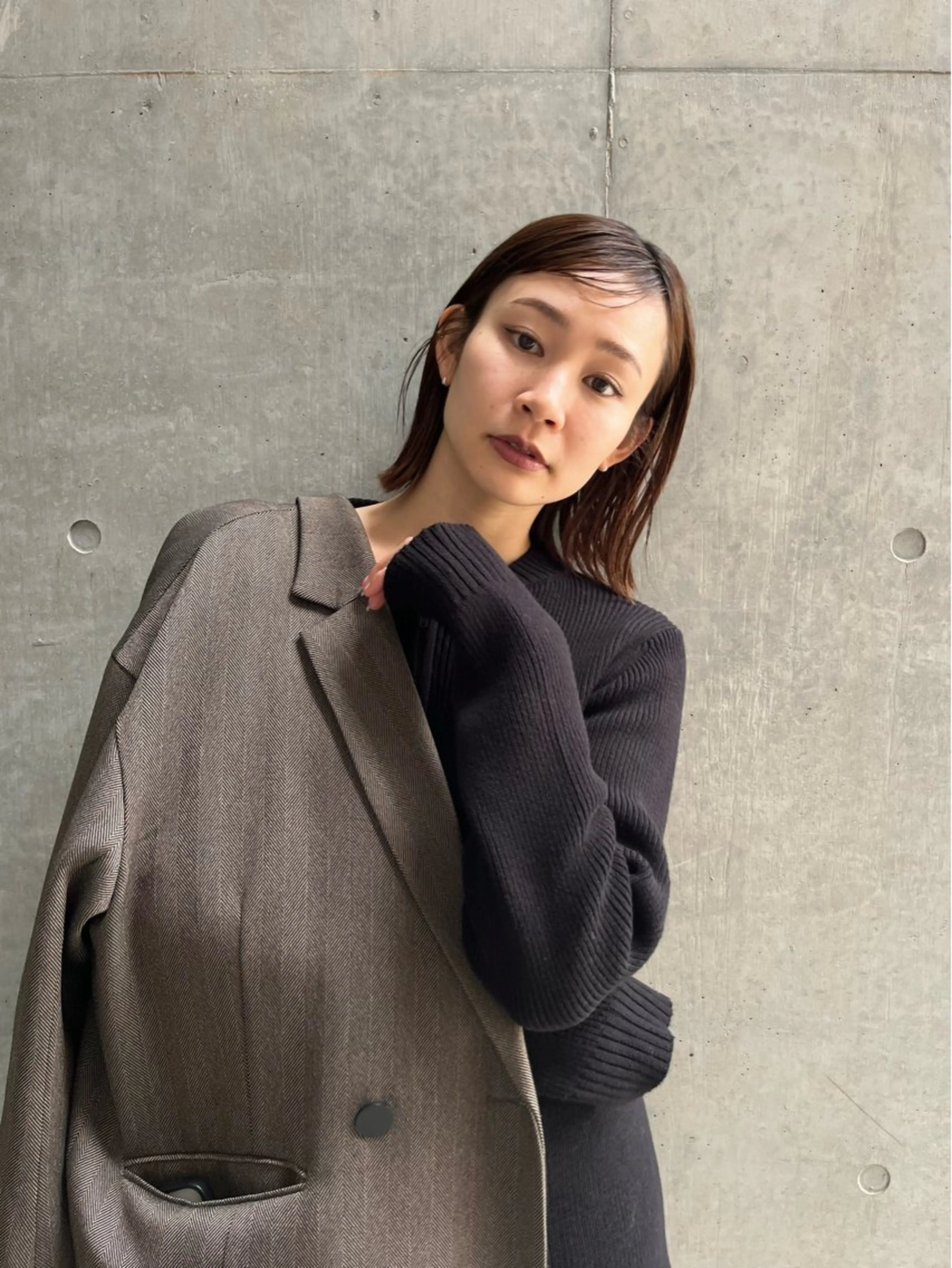 ショート カット ヘアカラー オリーブ/縮毛♡ Natsuno🩰のヘアスタイル