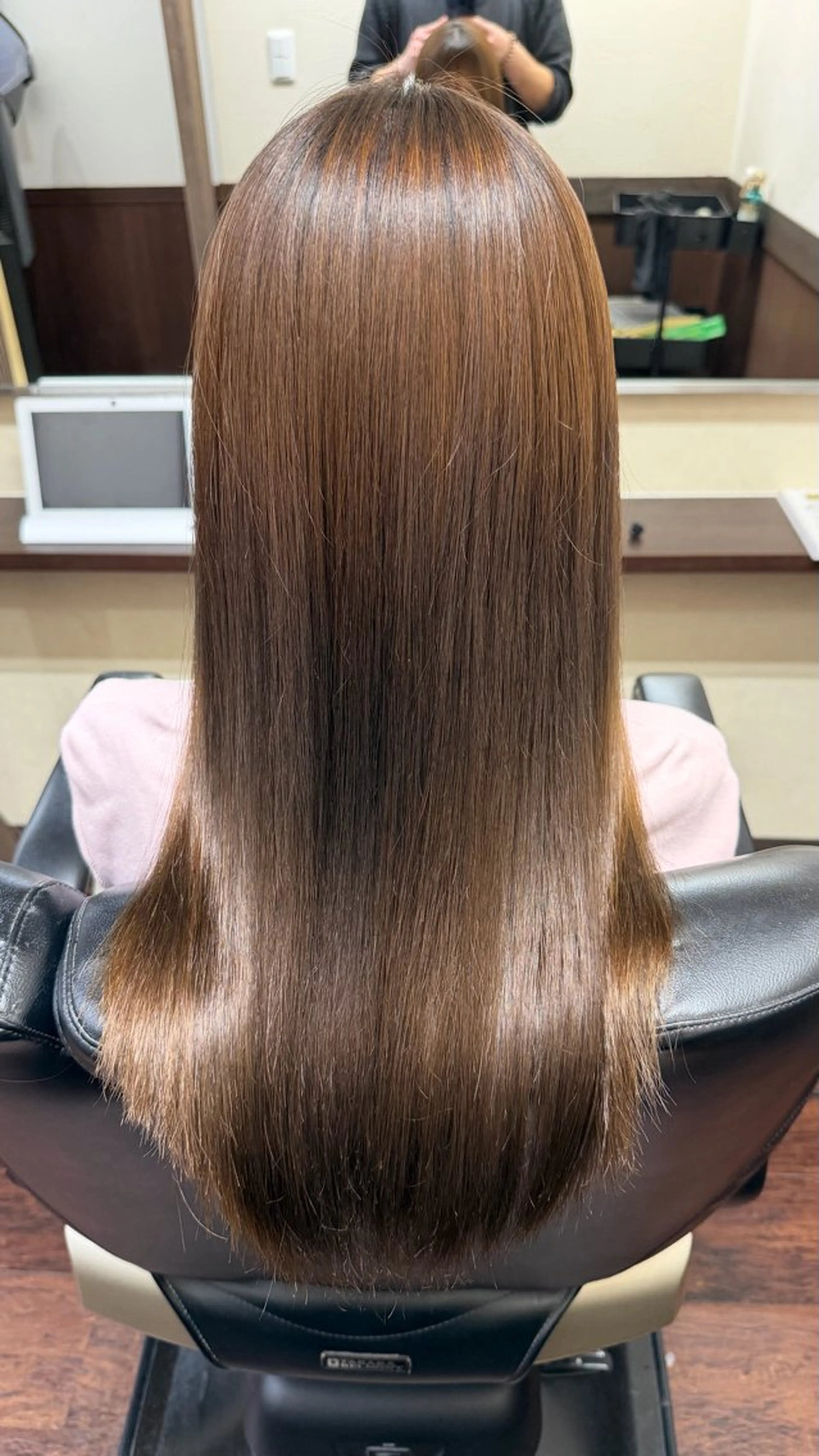 セミロング 縮毛矯正 縮毛矯正 鈴木 晴紀のヘアスタイル