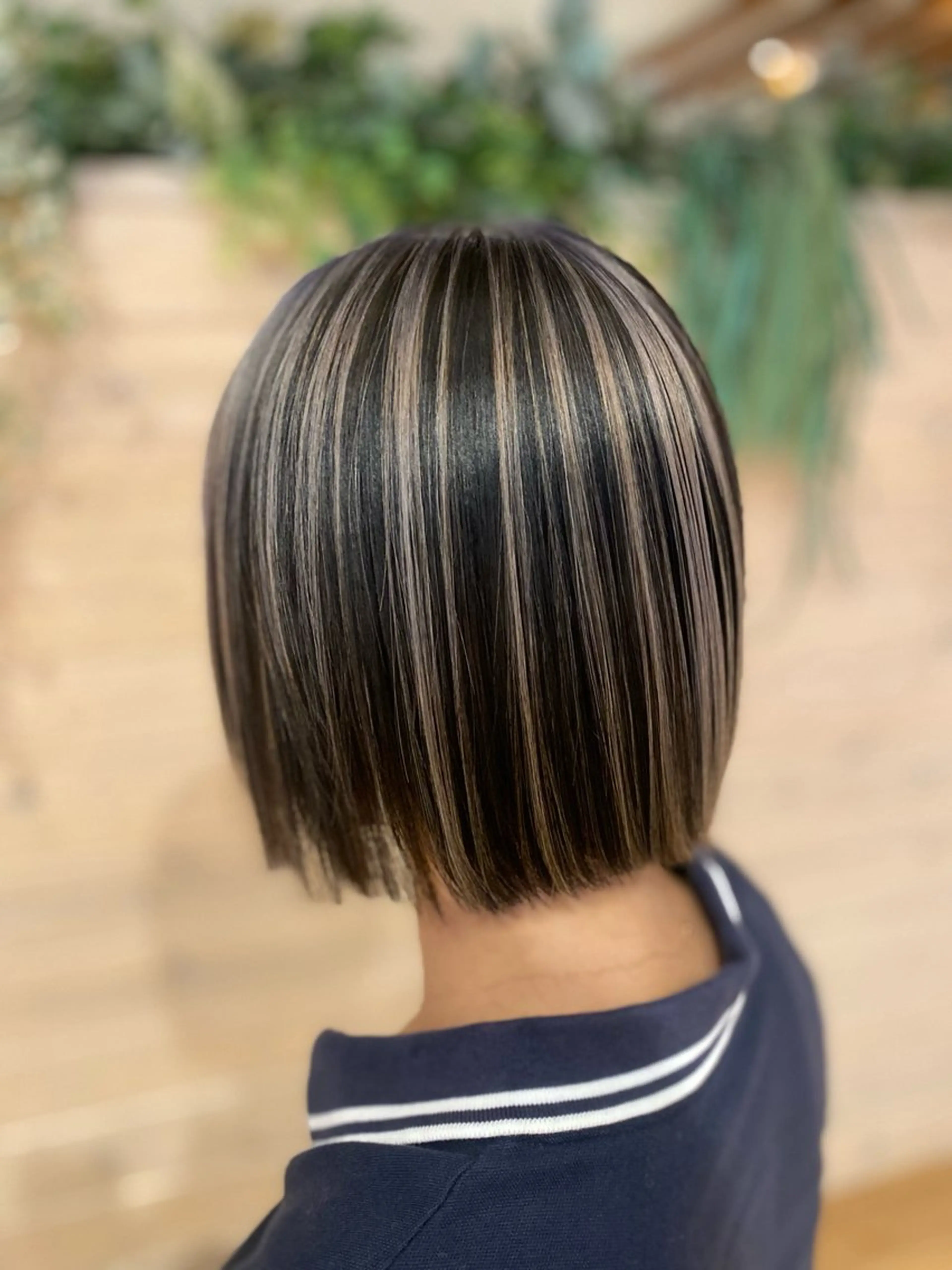 ショート bluem所属・山西 真琴のヘアスタイル