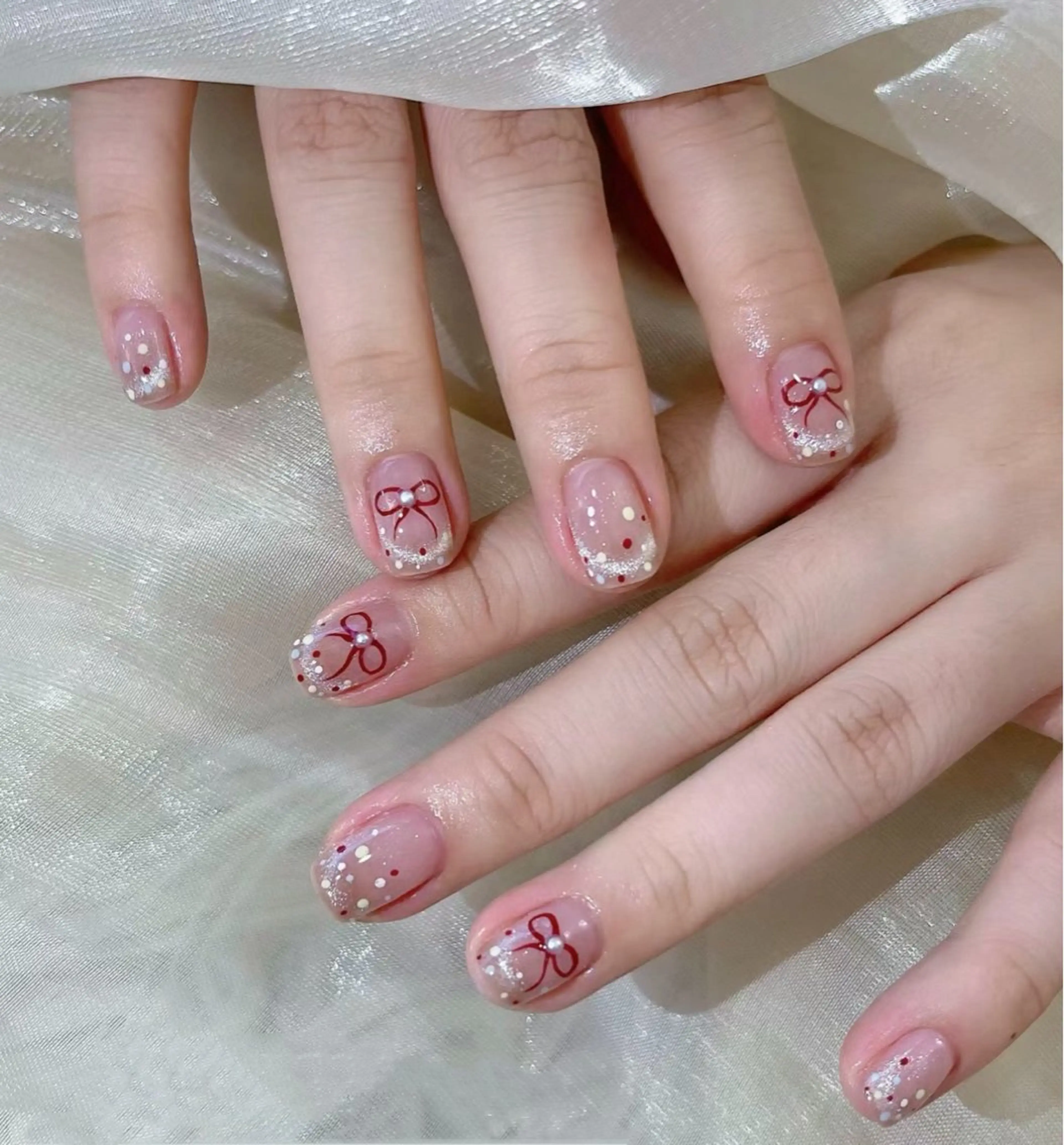 ネイル 持ち込み ハンドネイル ハンドケア 💕Dreamy KIYO💕のネイルデザイン