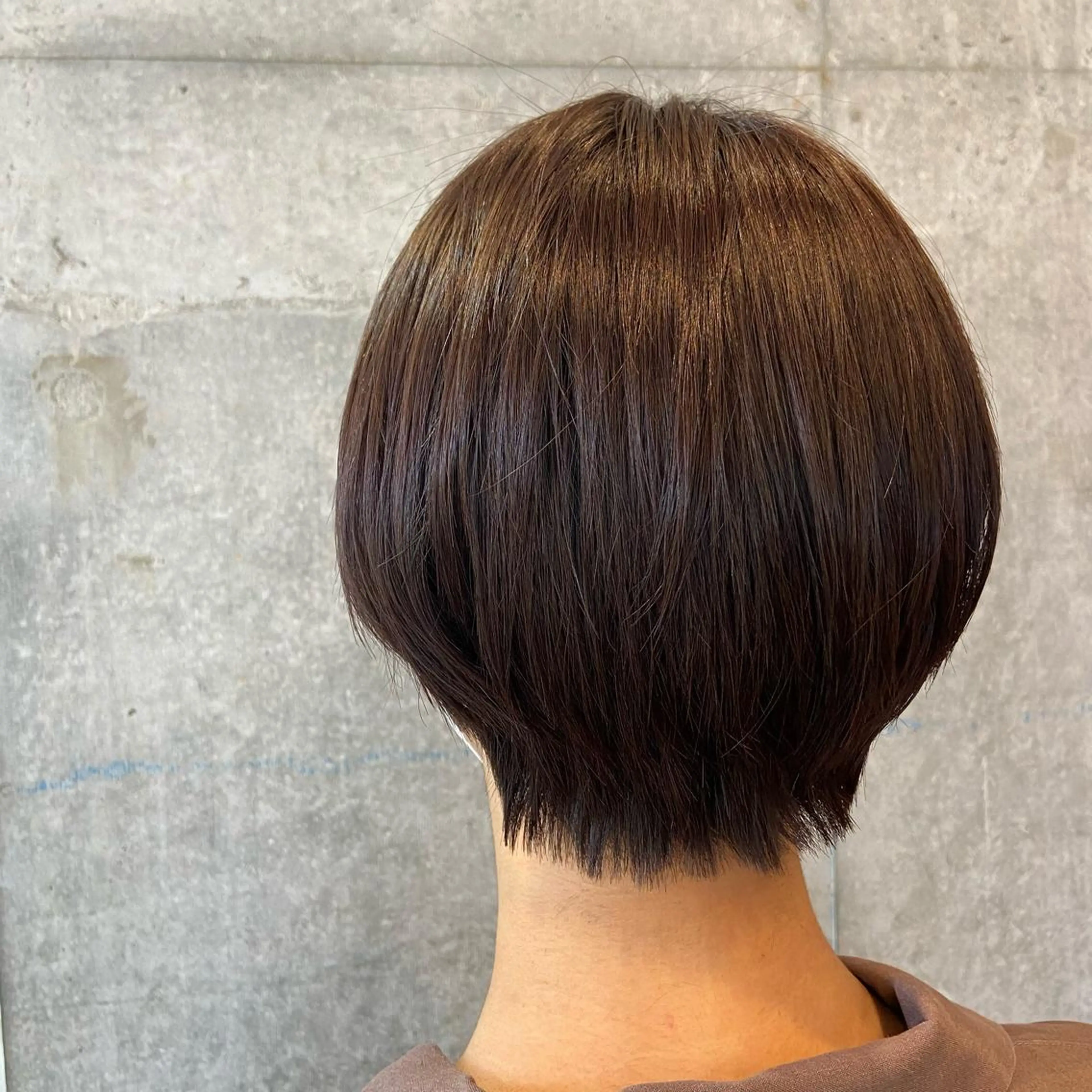 ショート カラー 暗髪/艶髪/Ono .のヘアスタイル