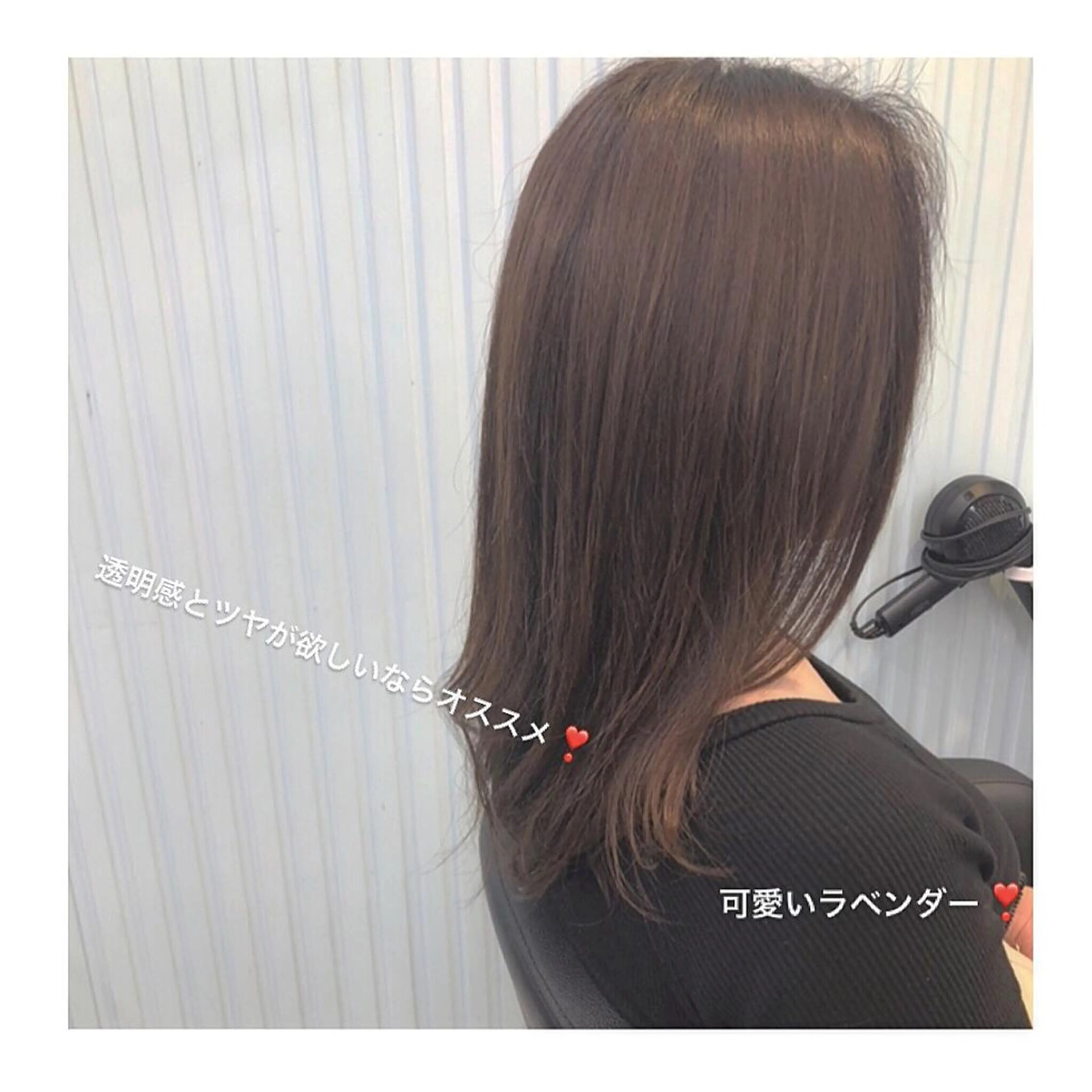 セミロング カラー グレージュ ラベンダーカラー ラベンダーグレージュ ラベンダーグレー ヘアカラー ハイトーン特化🌟 仲川和人のヘアスタイル