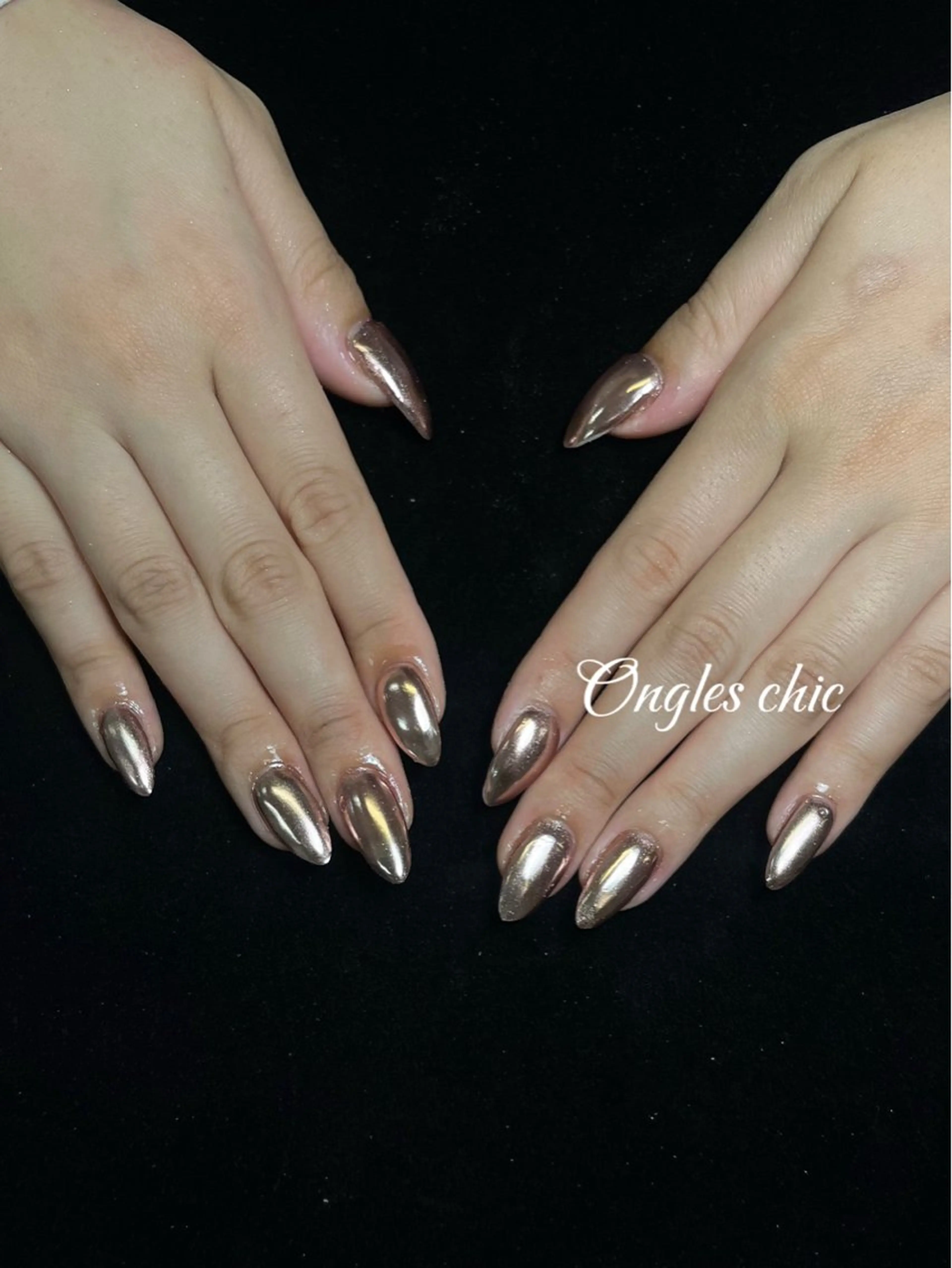 ネイル ハンドネイル ongles chicのネイルデザイン