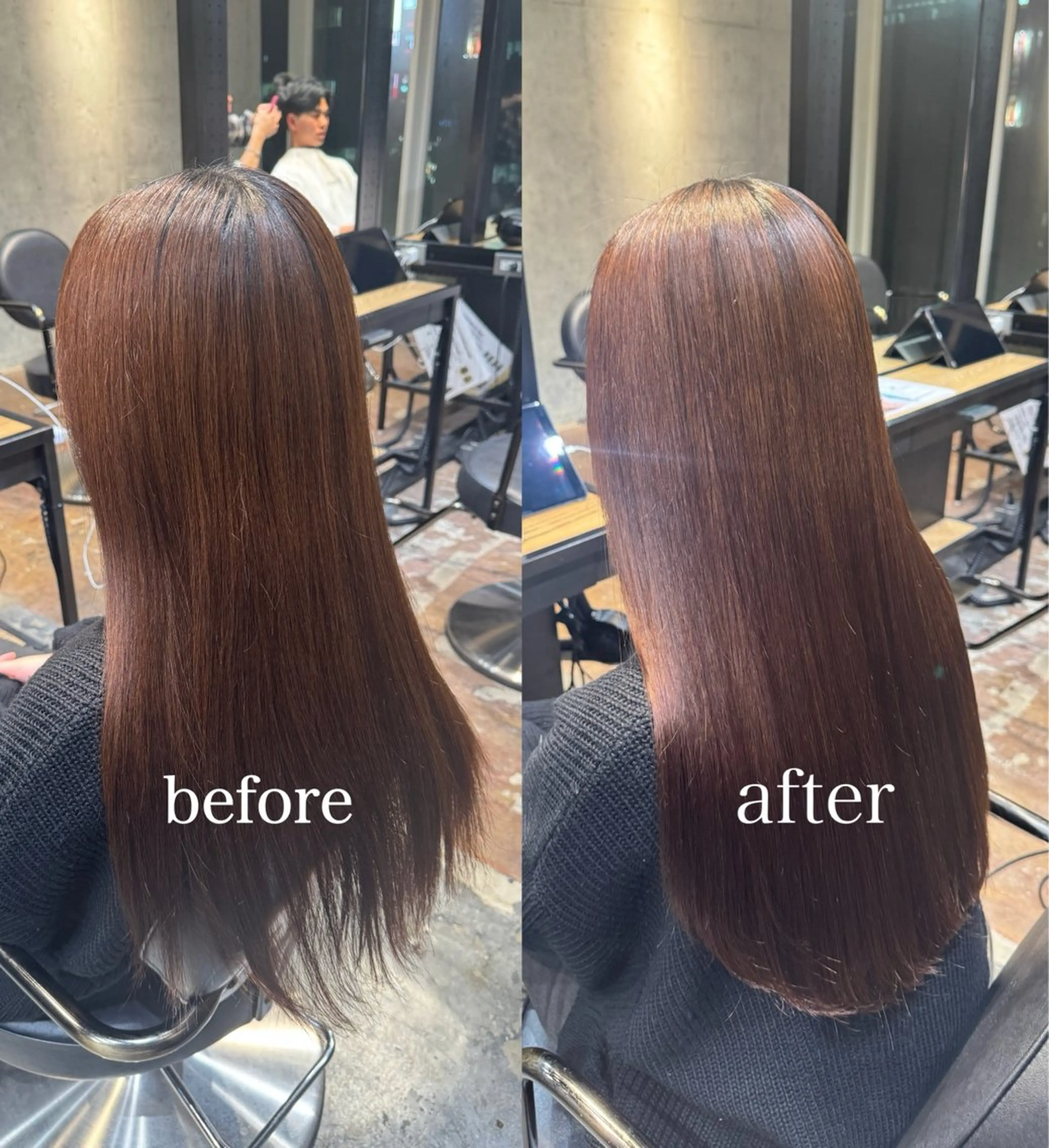 ロング 縮毛矯正 トリートメント 髪質改善/矯正/ みさきのヘアスタイル