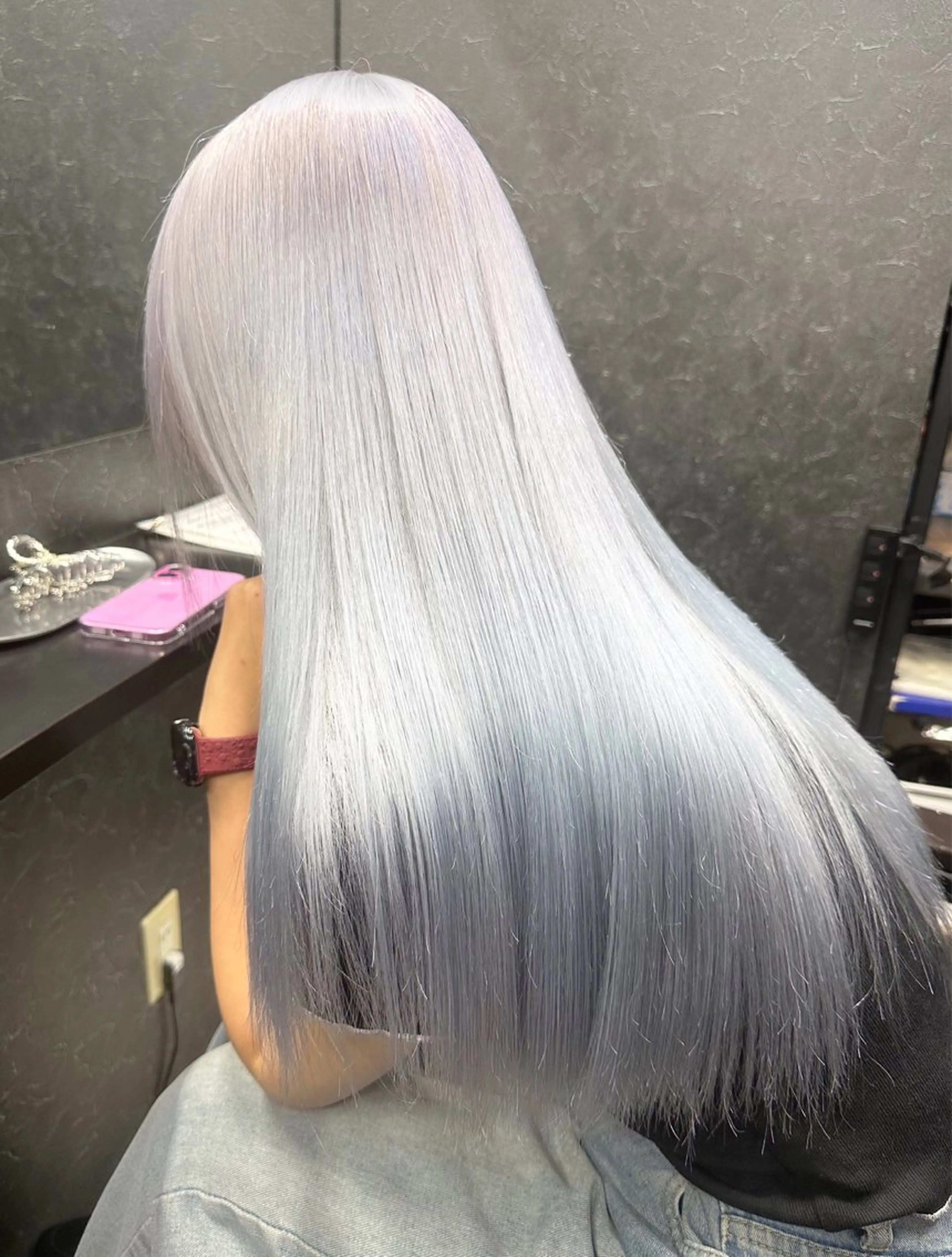 ロング ヘアカラー COCO/ブリーチ エクステ/ハイトーンのヘアスタイル