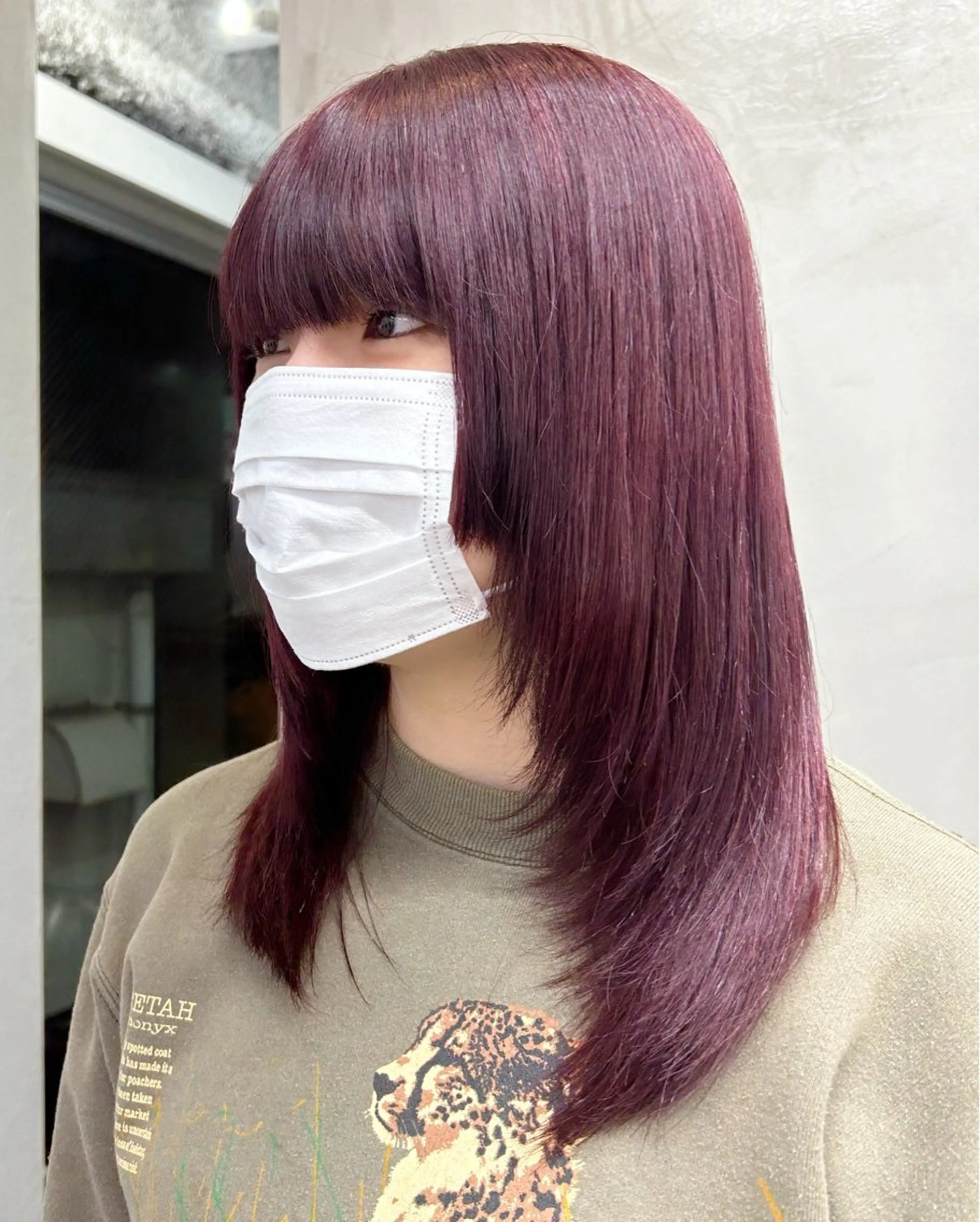 ロング カラー 🫐寒色系カラー 🫐ヤマナカリリカのヘアスタイル