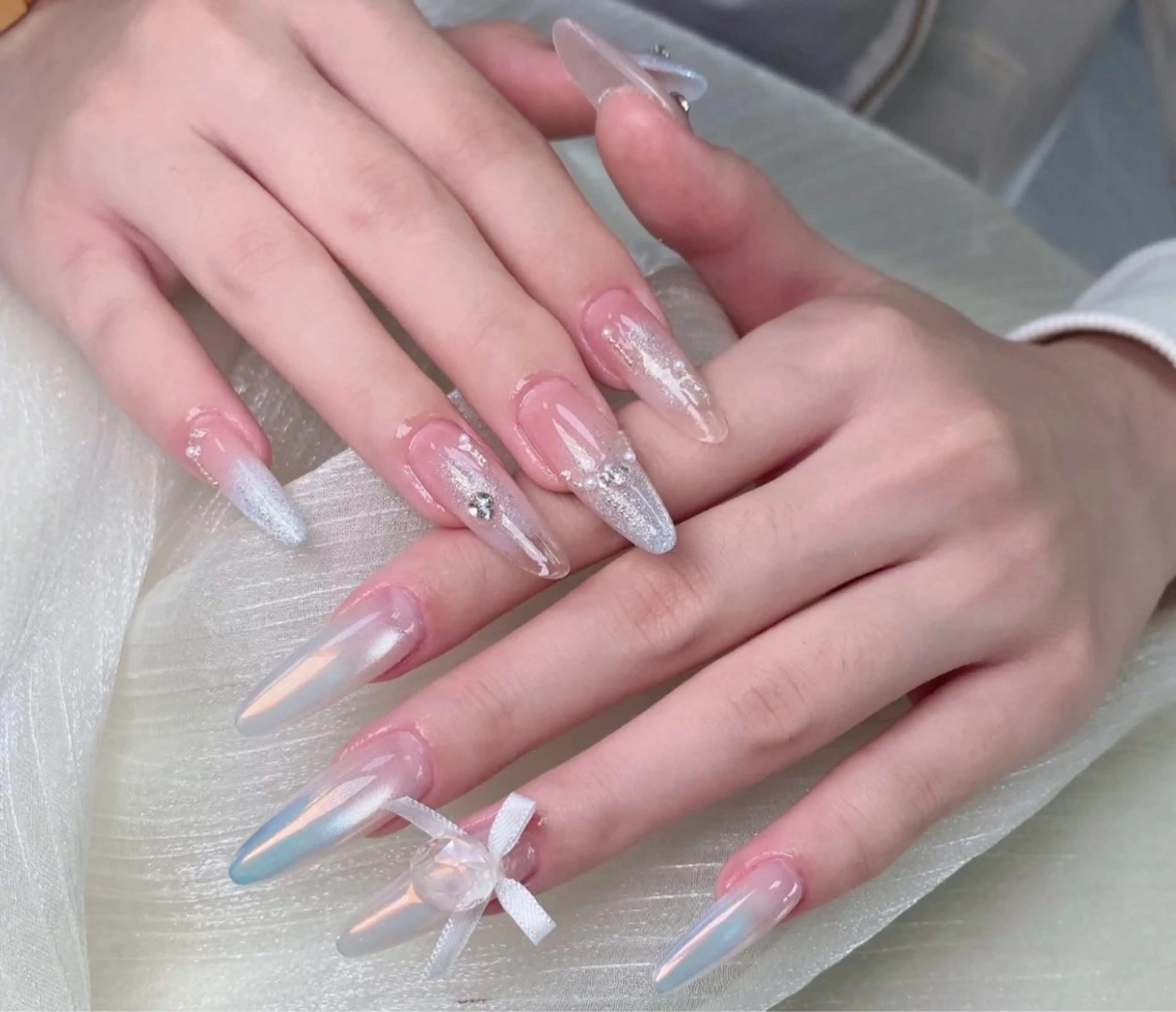 ネイル 持ち込み ネイルチップ ハンドネイル nail salon Recessのネイルデザイン