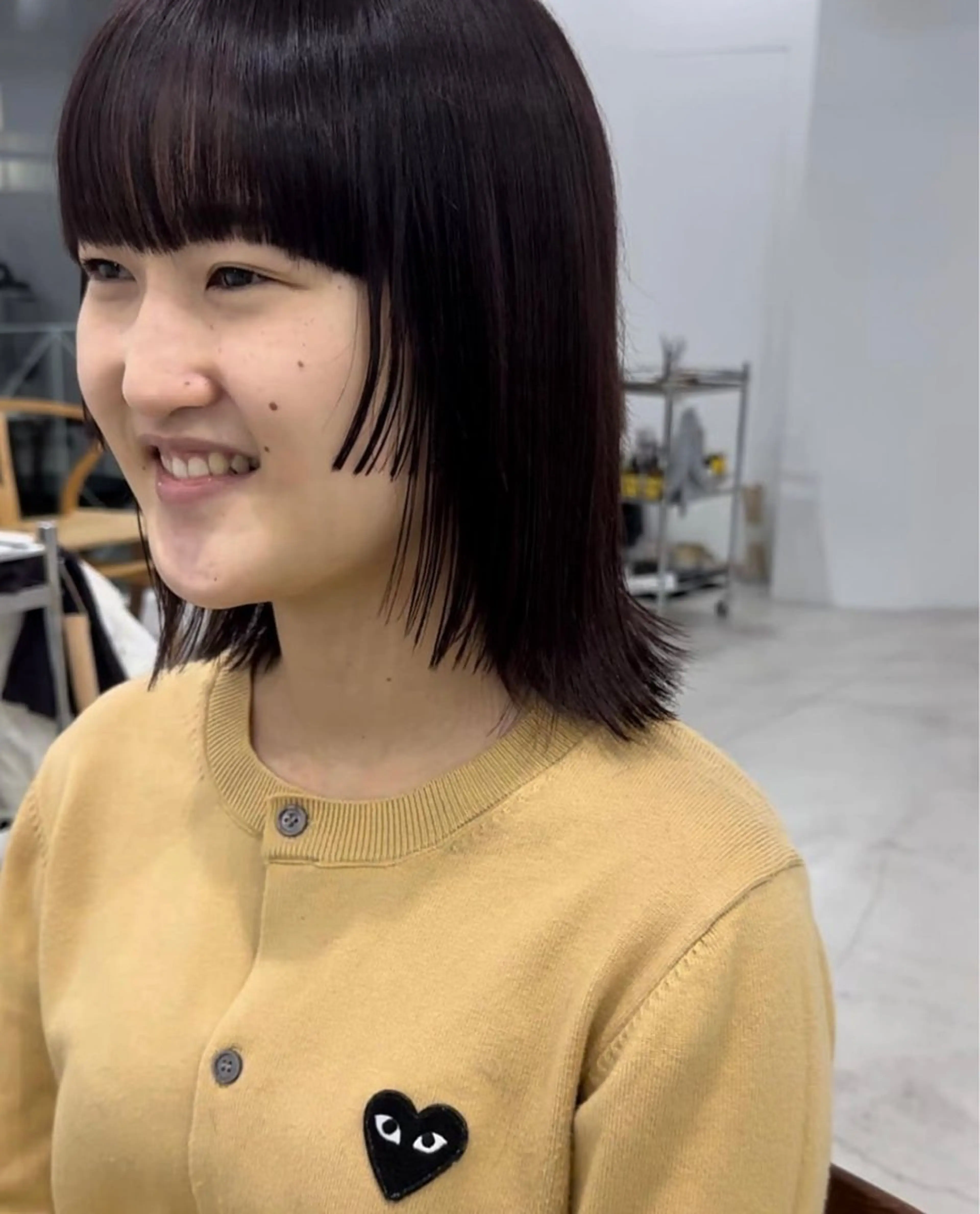 ミディアム MIGxLIG所属・けー ボブのヘアスタイル