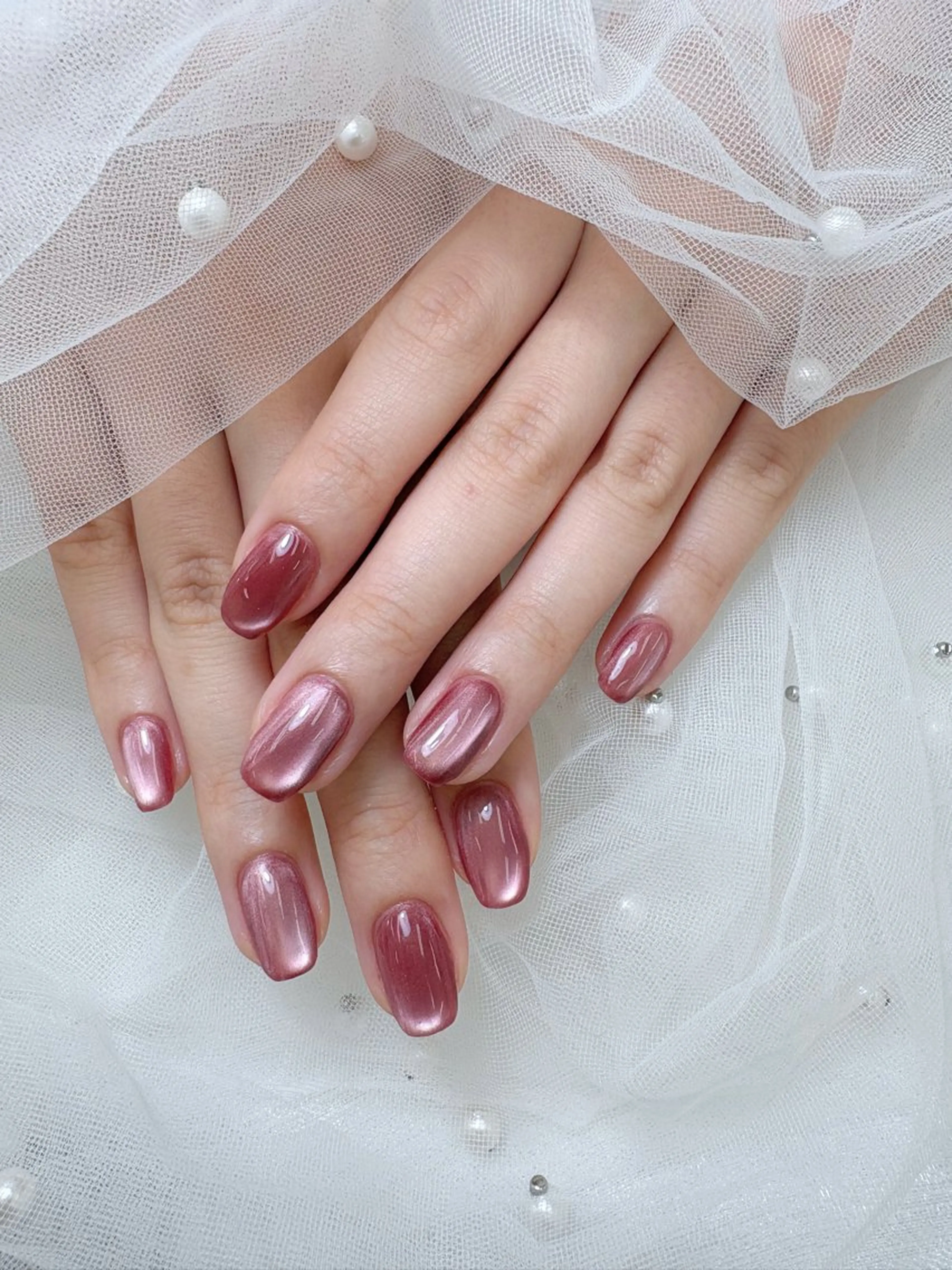 ネイル マグネットネイル 💎ネイリスト💎 月奈🌕🎀のネイルデザイン