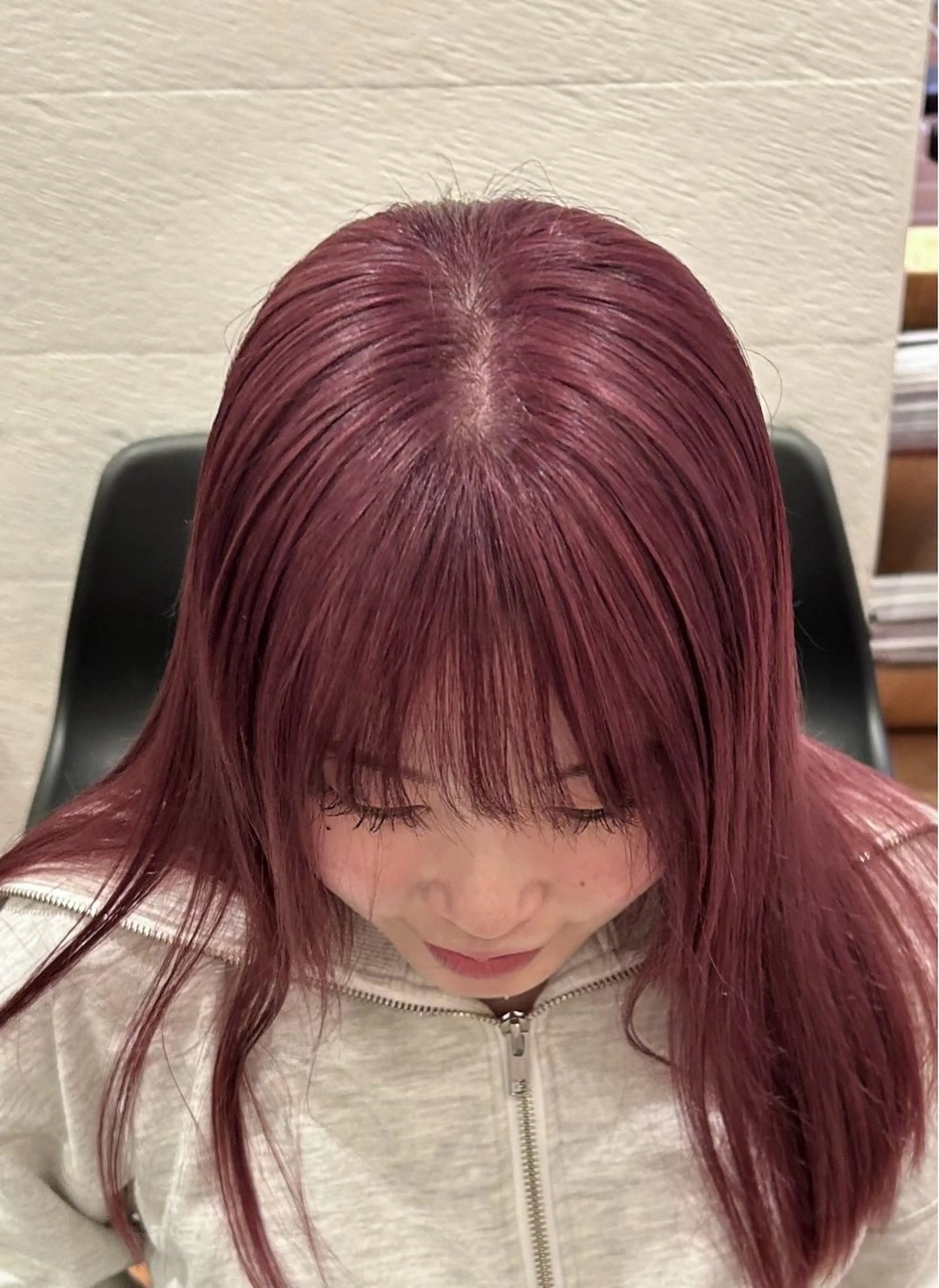 カラー 米澤 凌華のヘアスタイル