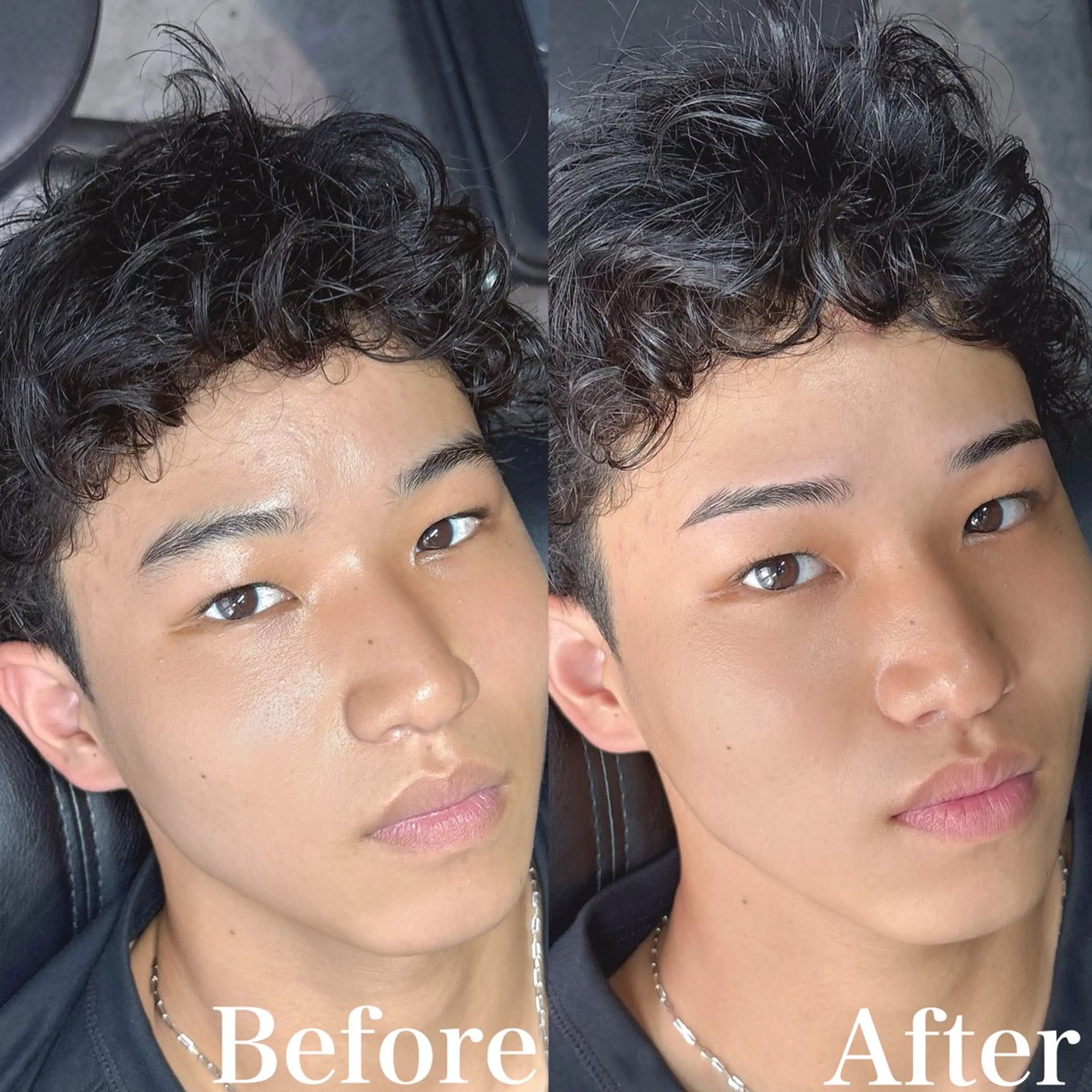 【U22歳以下限定SNS動画出演モデル】特大割引🈹メンズ眉毛Wax+メンズエッジブロウ通常8,800円→3,900円の写真