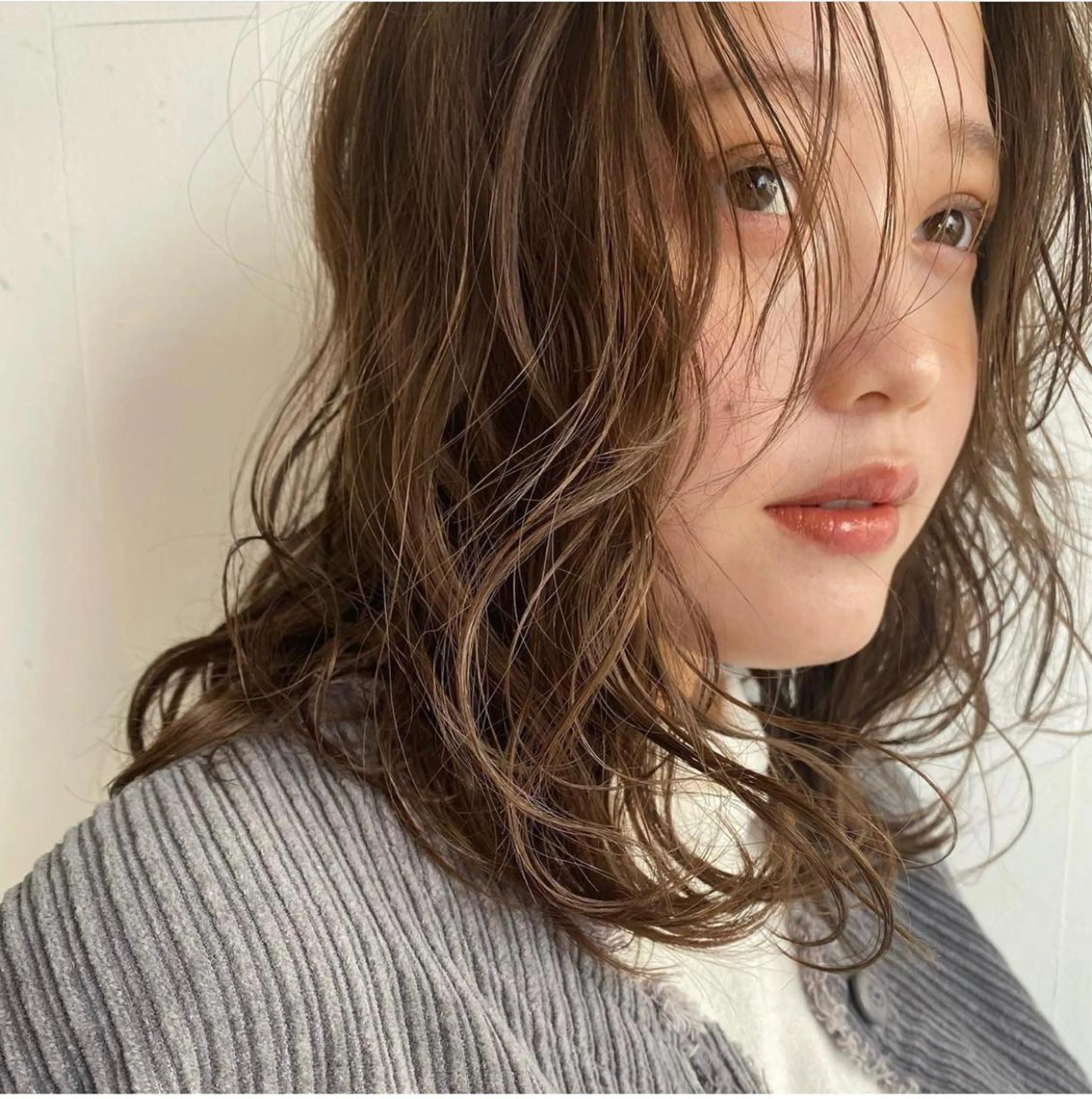 ミディアム 🍃透明感スタイル ｙｕ-ｋａ🍃のヘアスタイル