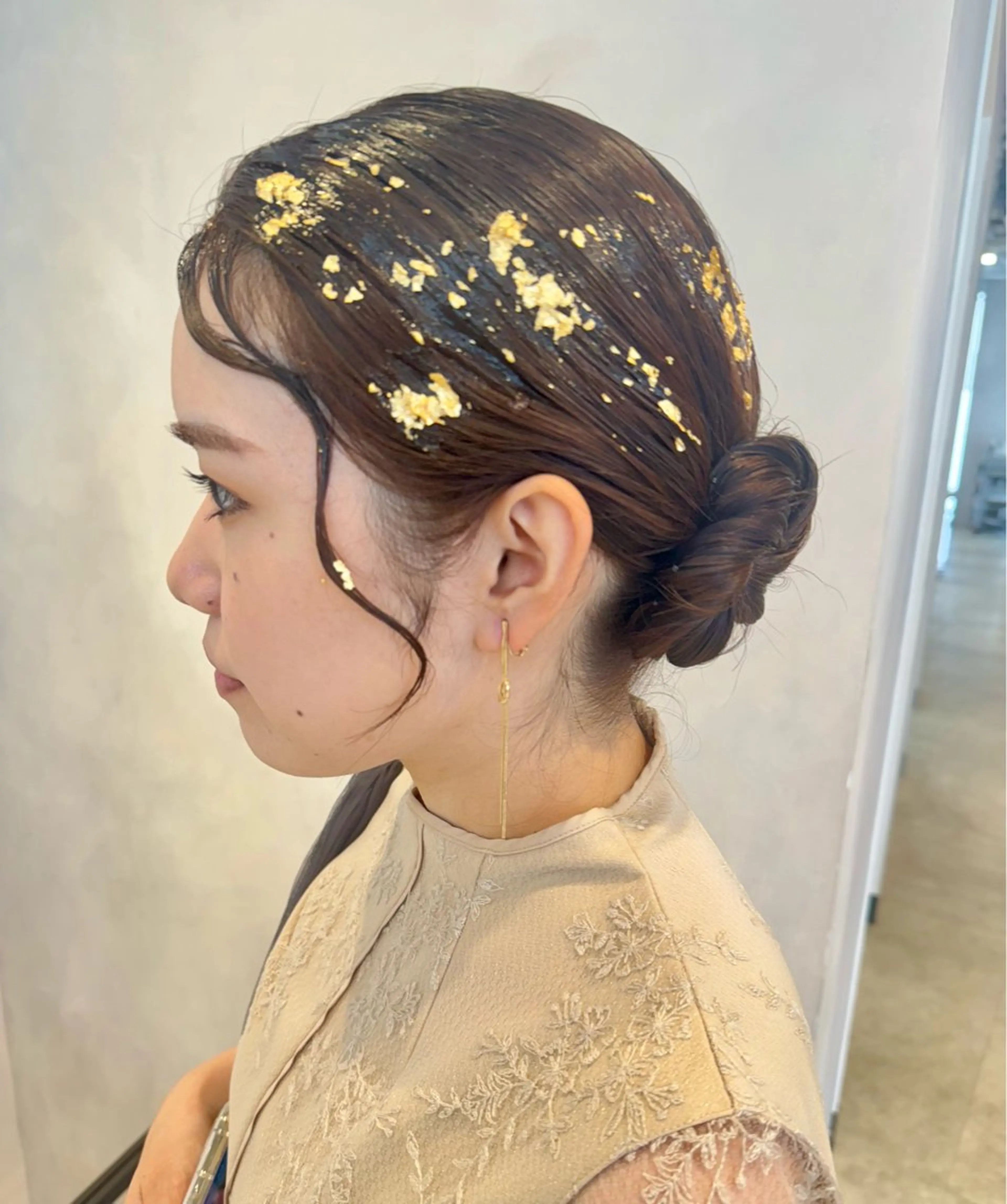 ヘアアレンジ 透明感カラー✨艶髪 制作🌱山根あゆみのヘアスタイル