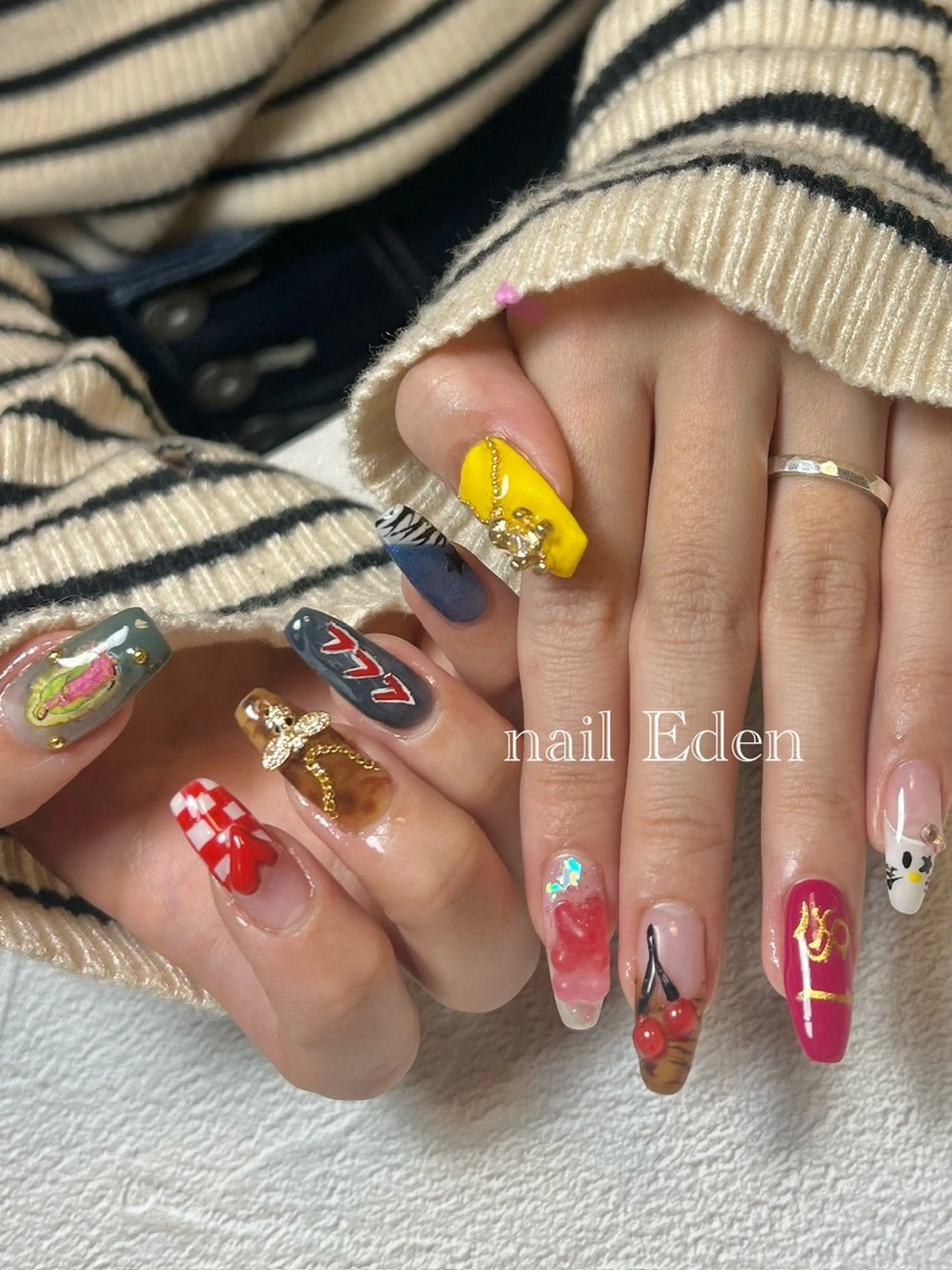 ネイル 持ち込み Eden　private nail saron所属・Eden ♾️のネイルデザイン