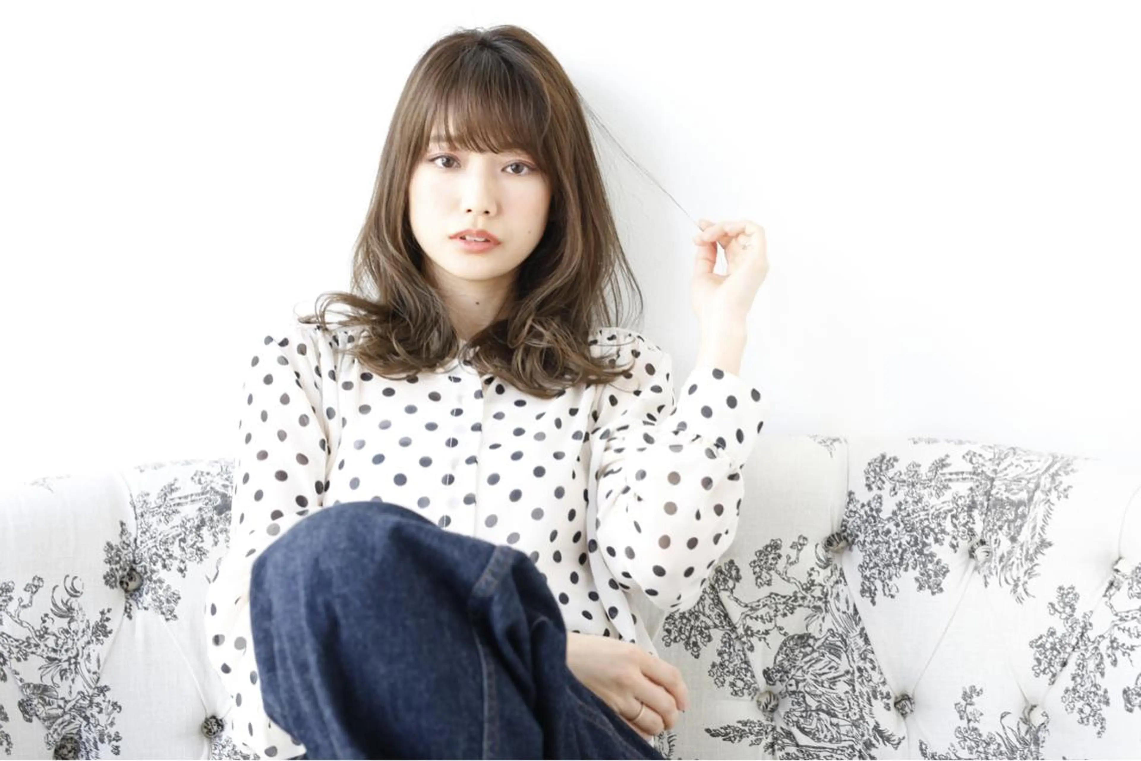 ミディアム 指名支持率NO.1 スタイリストのヘアスタイル