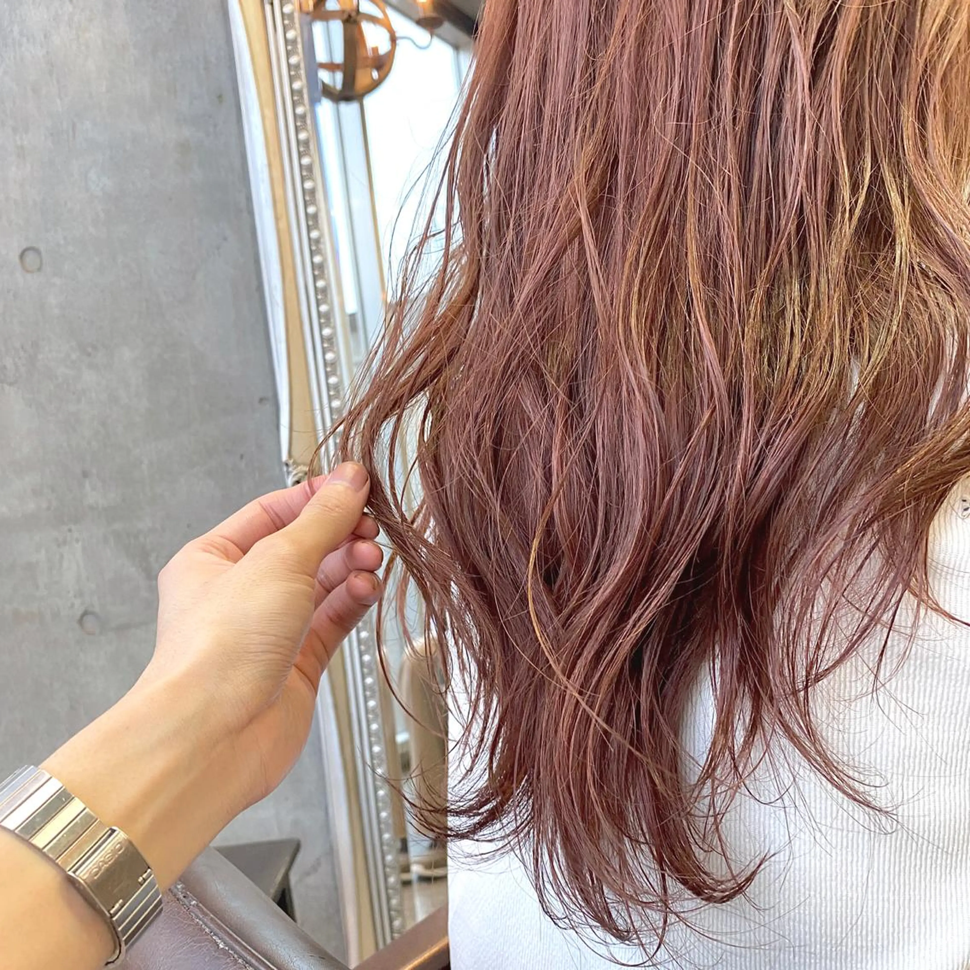 セミロング カラー ヘアアレンジ カット ヘアカラー トリートメント ヘッドスパ 【ダメージレス施術】 【透明感】北村 拓也のヘアスタイル