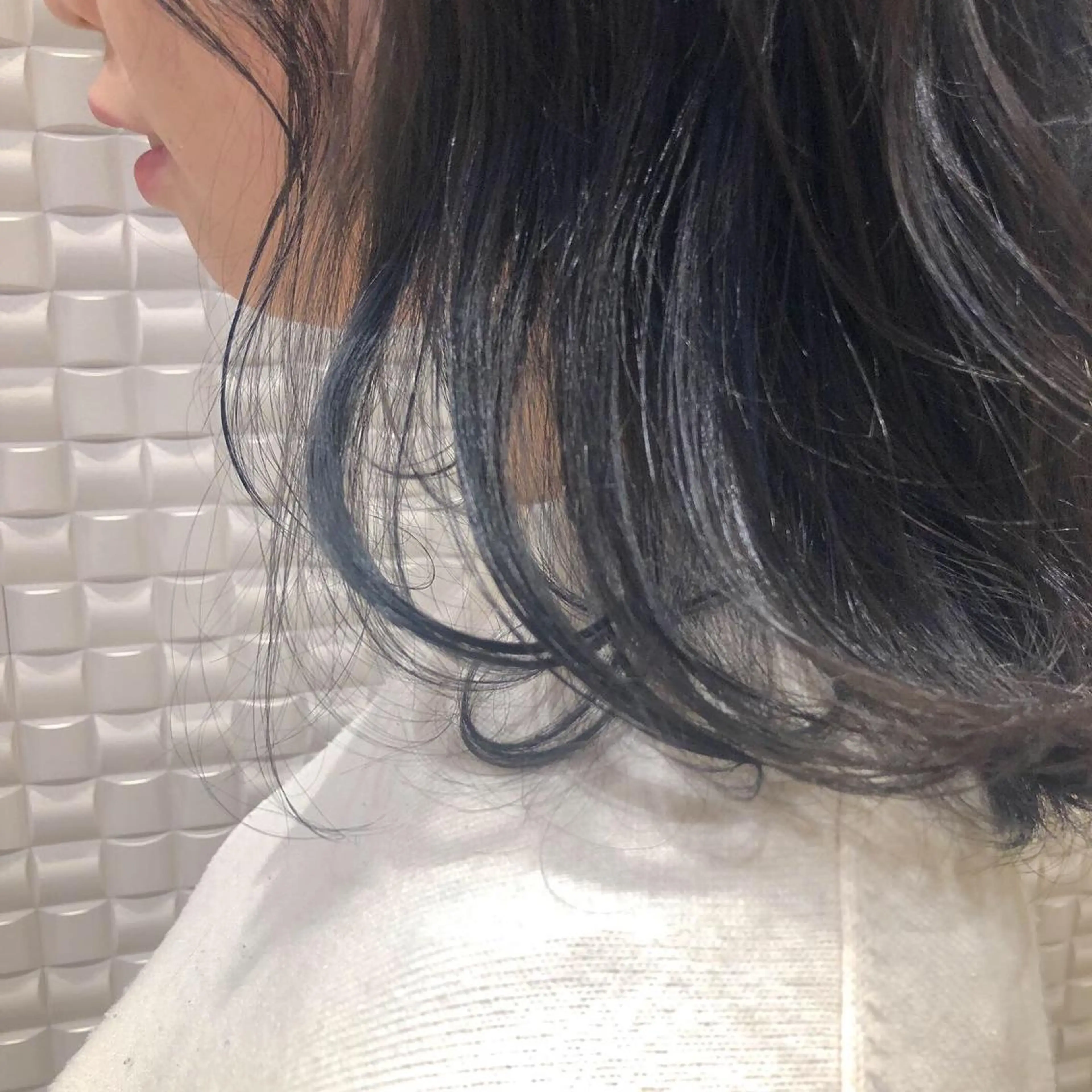 セミロング カラー 束感･似合わせ☽ mizunaのマツエク・マツパデザイン