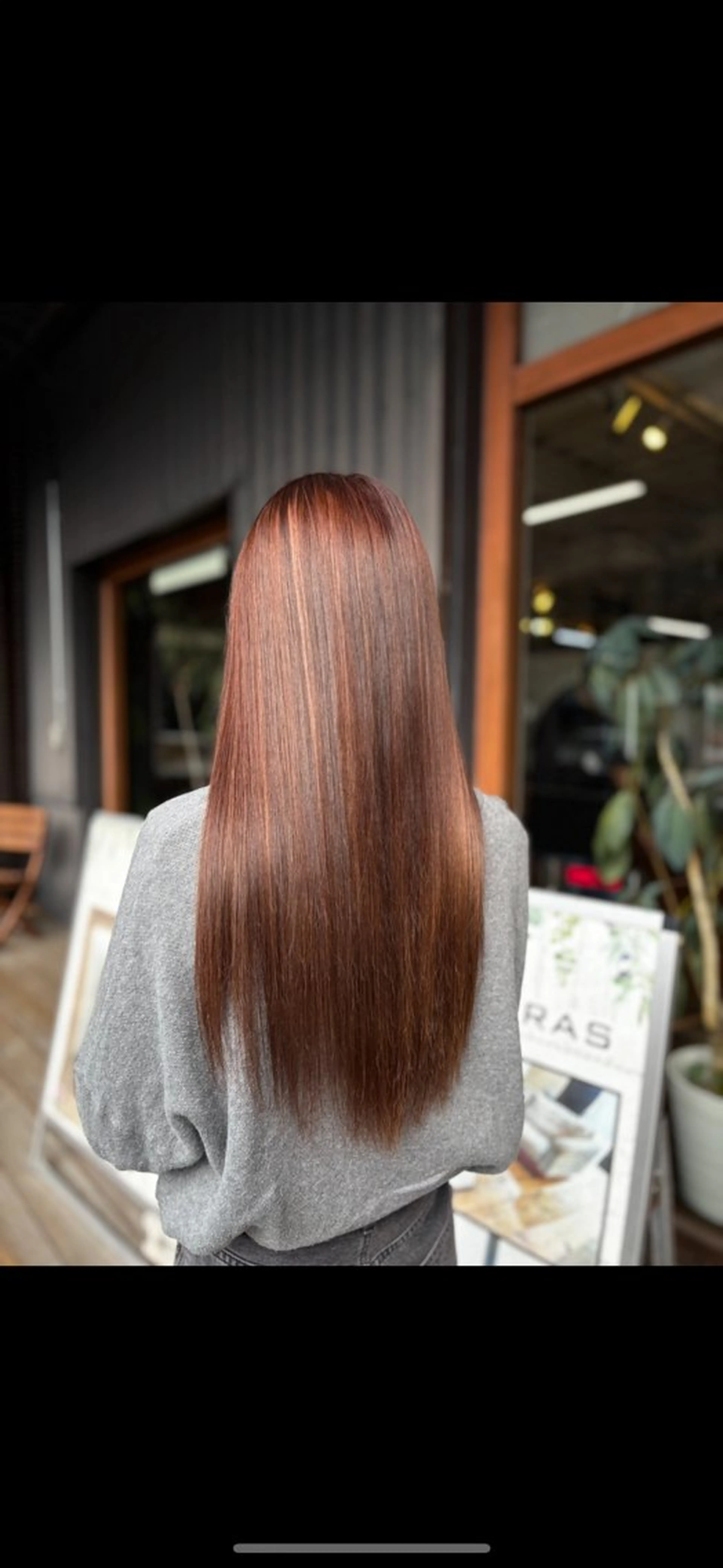 ロング カット ヘアカラー トリートメント 🩶BRAS 🩶のヘアスタイル