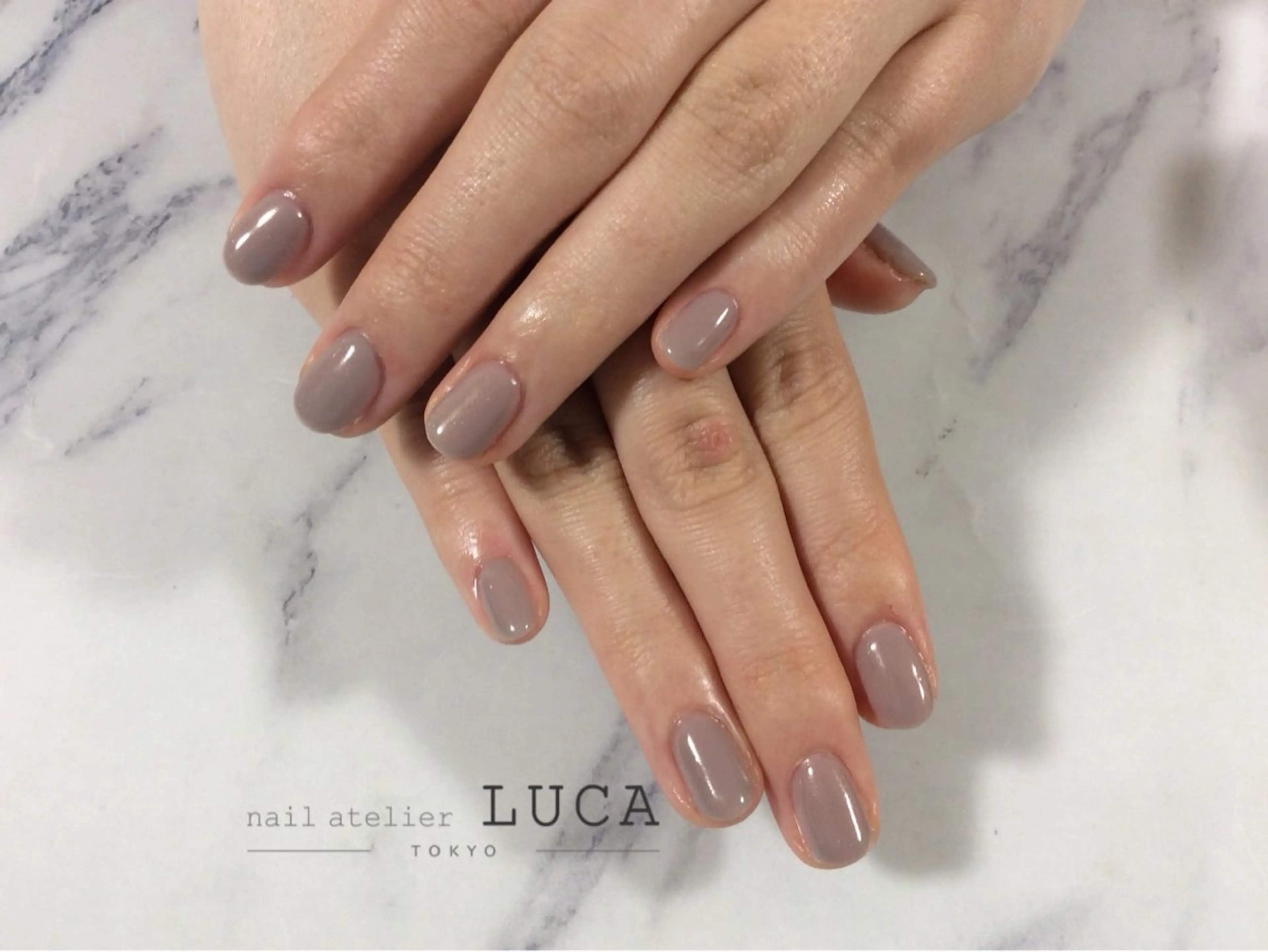 ネイル ワンカラーネイル ネイルアトリエルカ 米原のネイルデザイン