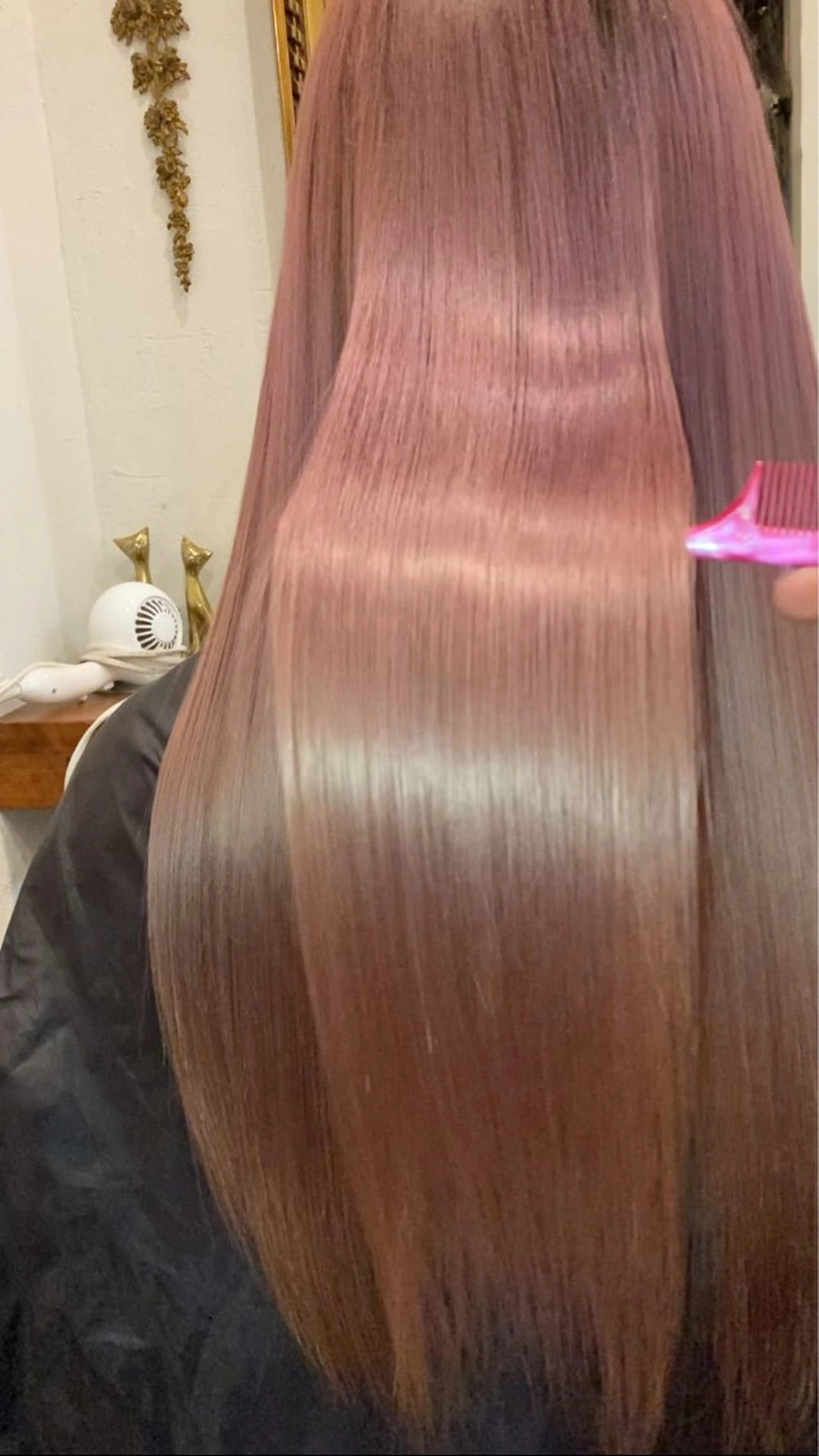 ロング カラー ヘアカラー ✨最安値✨エクステ カラー🌼つきな🌼のヘアスタイル