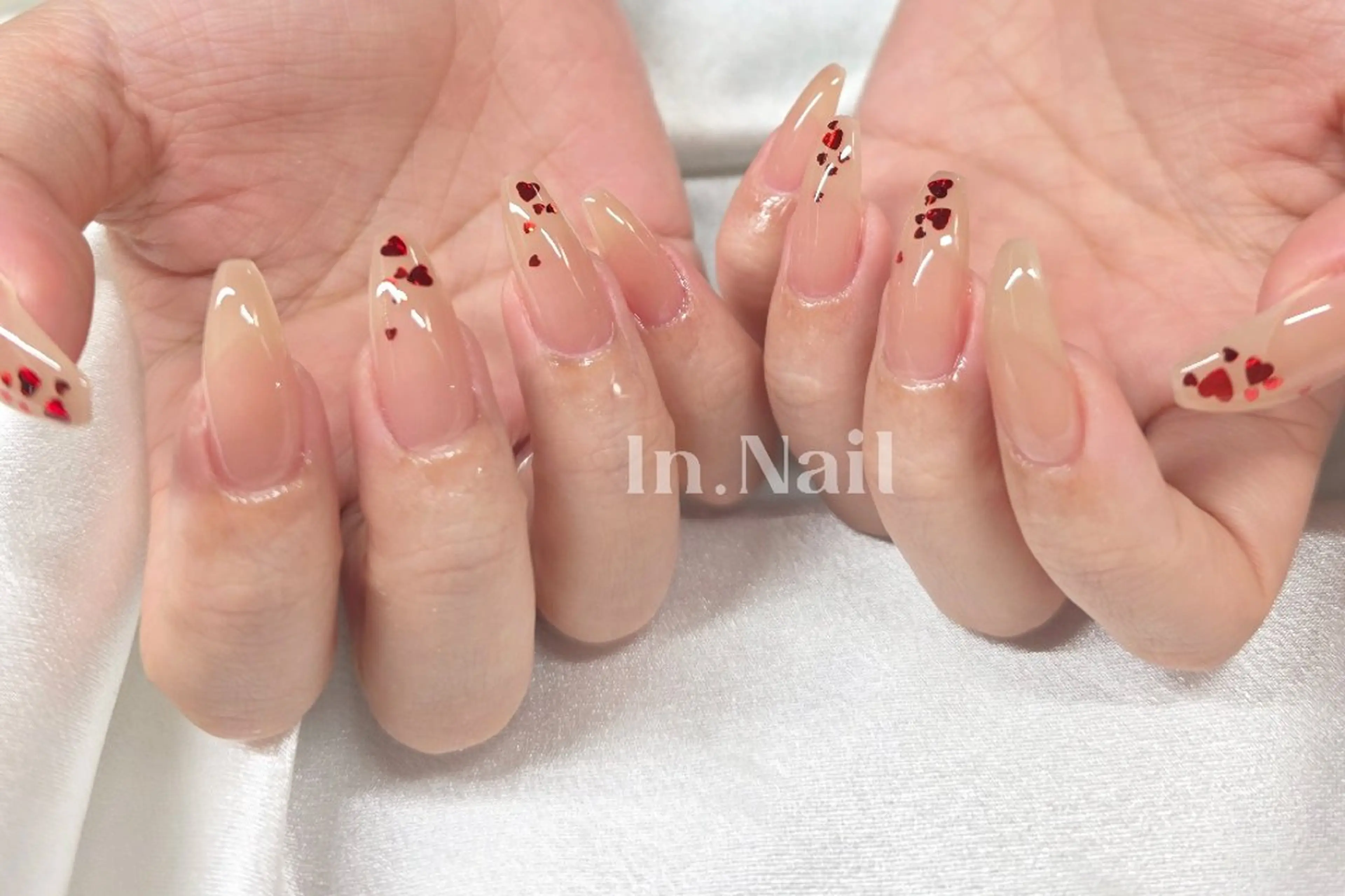 ネイル ハート ハンドネイル ハンドケア ᴵⁿ. ᴺᵃⁱˡのネイルデザイン