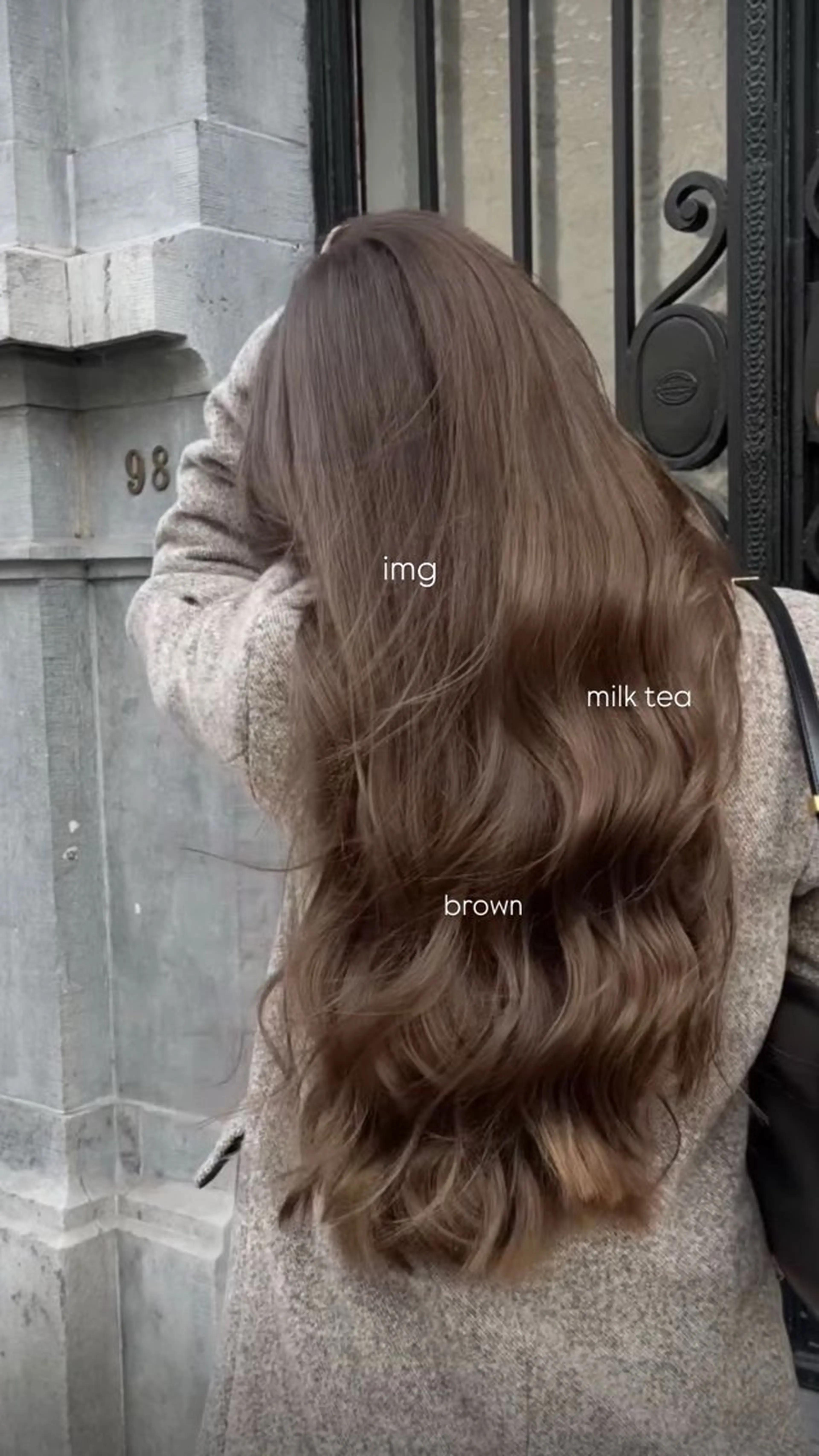 カラー ベージュ・ラベンダー カラー🎀りりのヘアスタイル