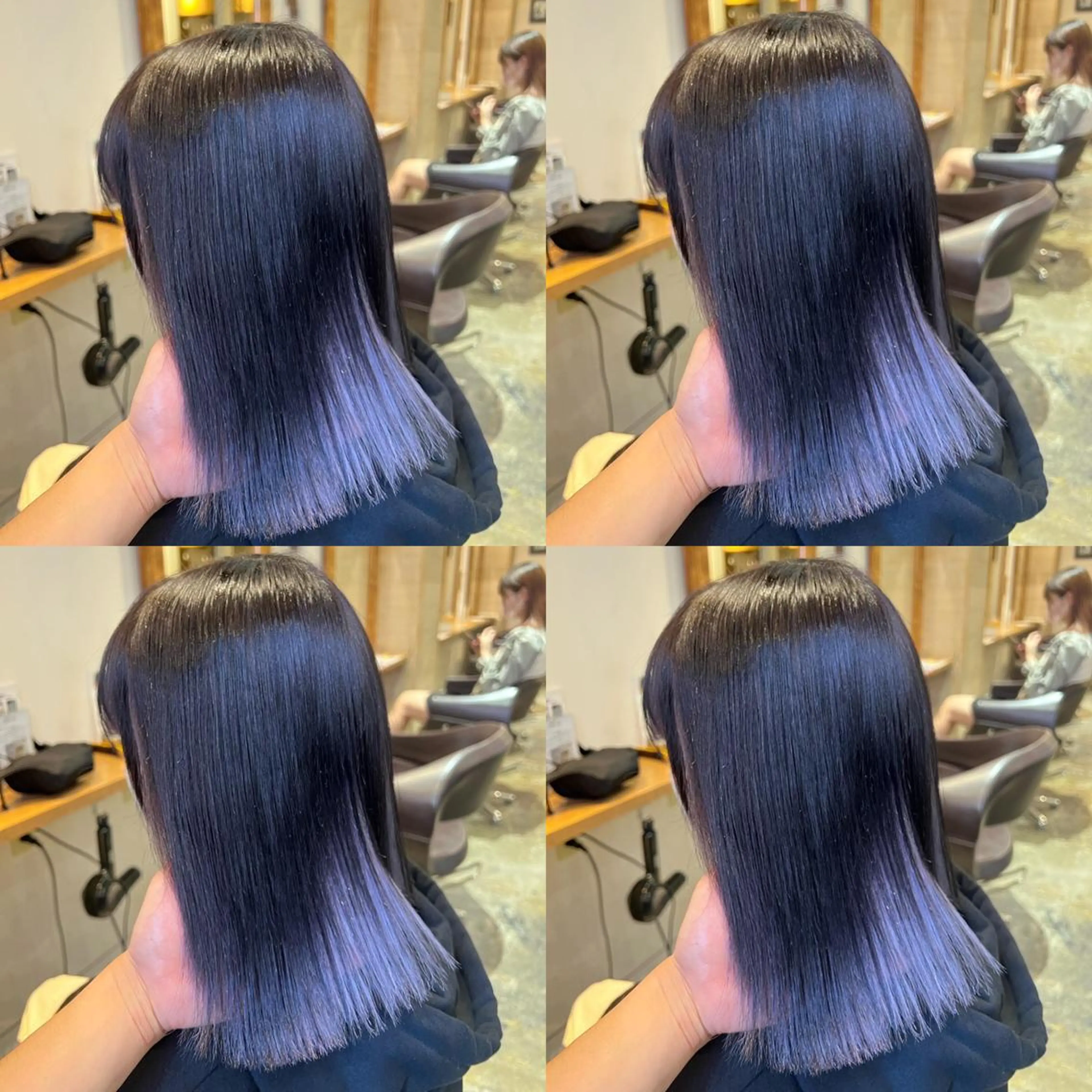 ミディアム カラー レイヤー×髪質改善 マネージャー安藤光司のヘアスタイル