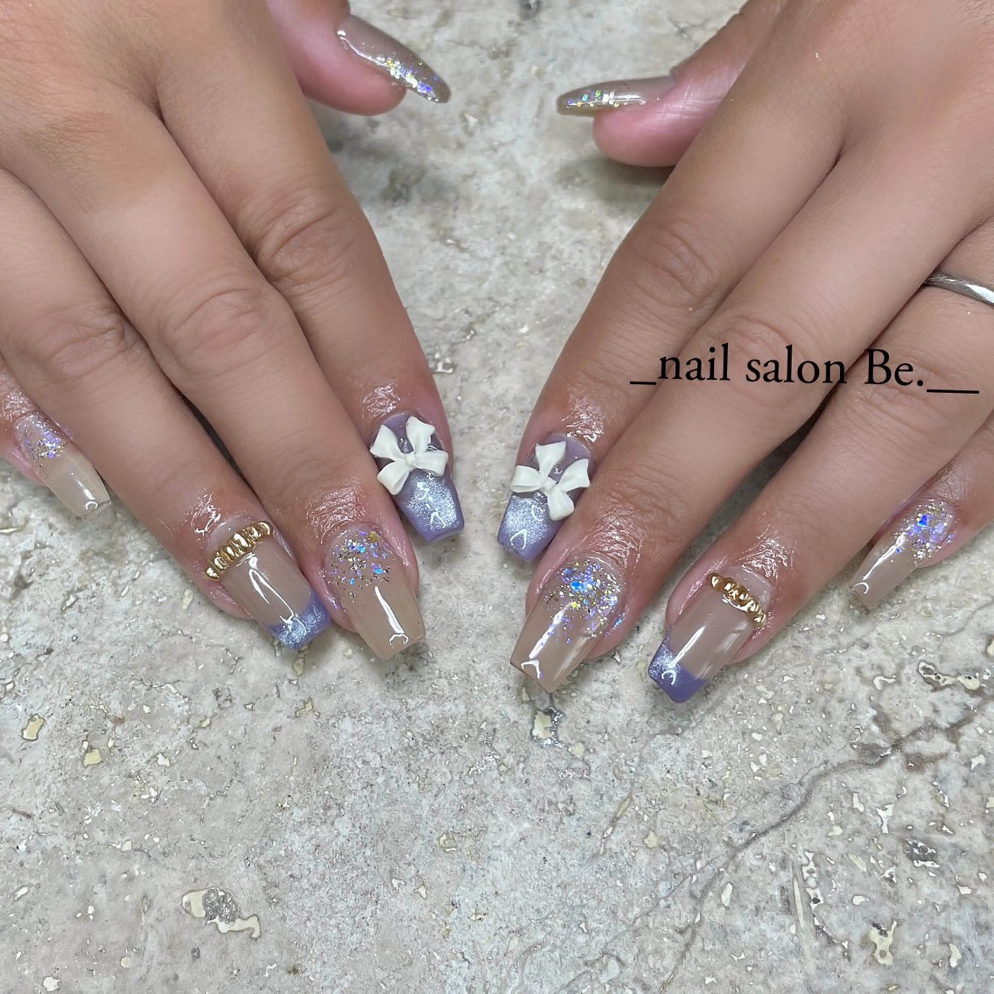 ネイル スカルプネイル ハンドネイル nail salon Be.のネイルデザイン