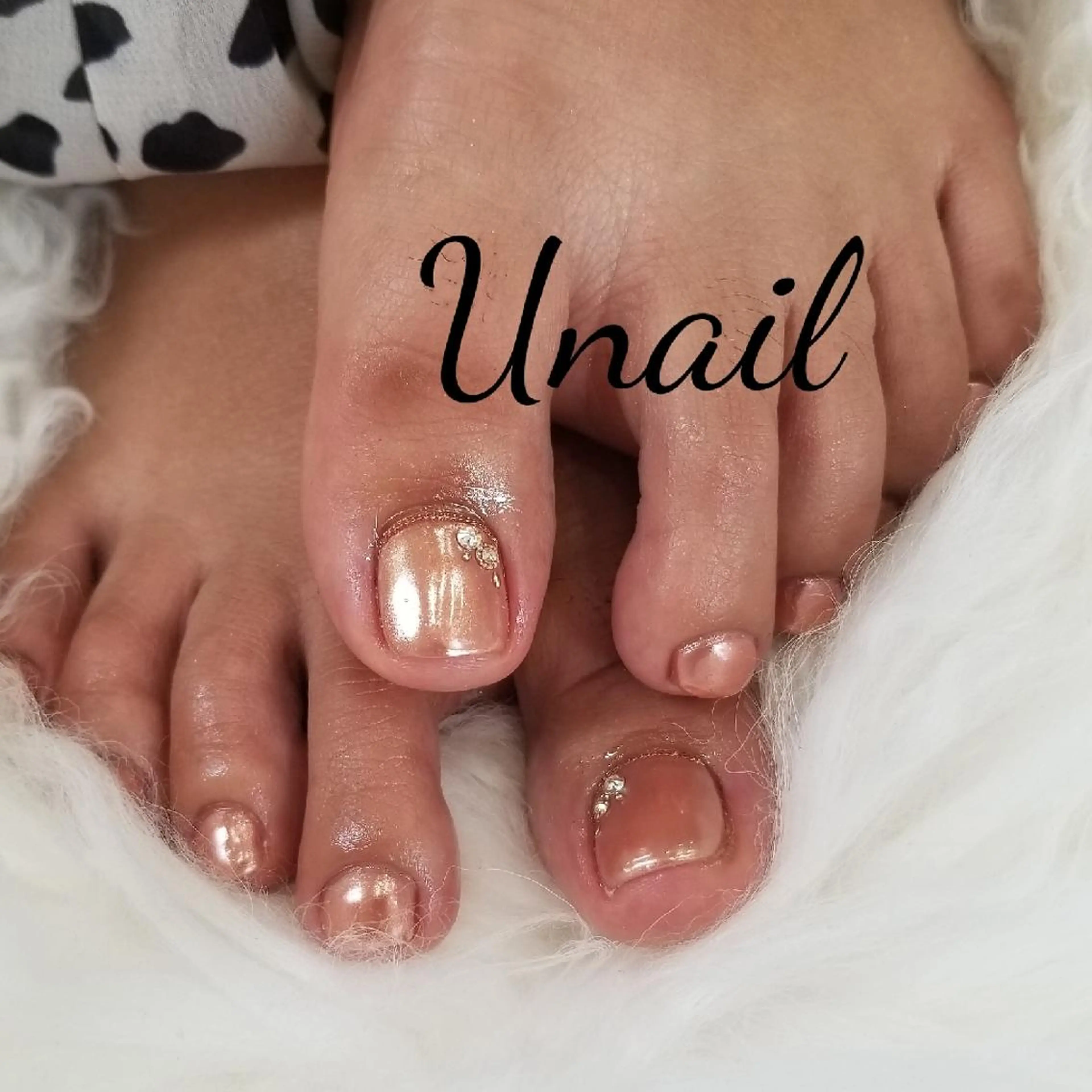 ネイル ミラーネイル U nail所属・高橋 千恵のネイルデザイン