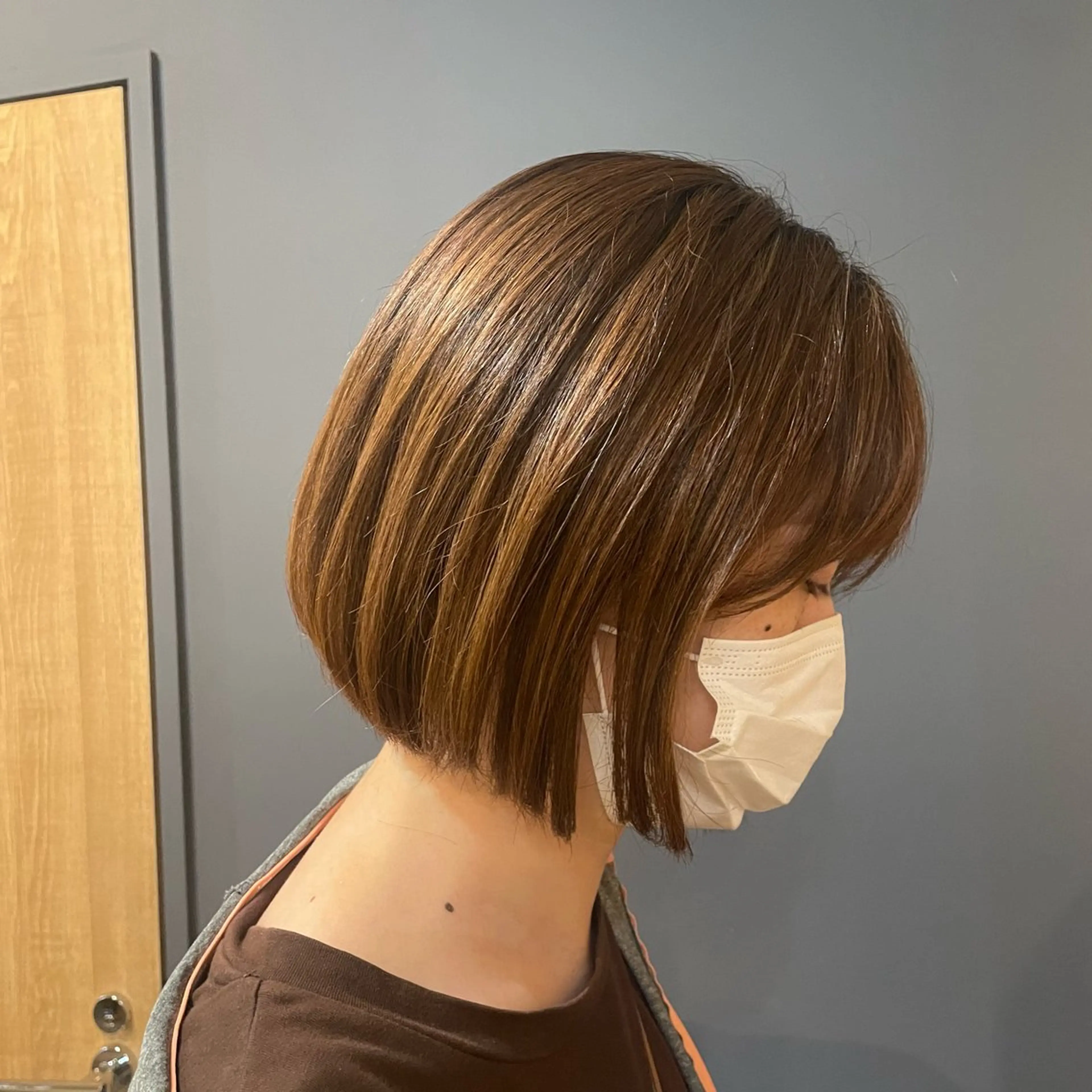 ショート ボブ 中島 真里奈のヘアスタイル