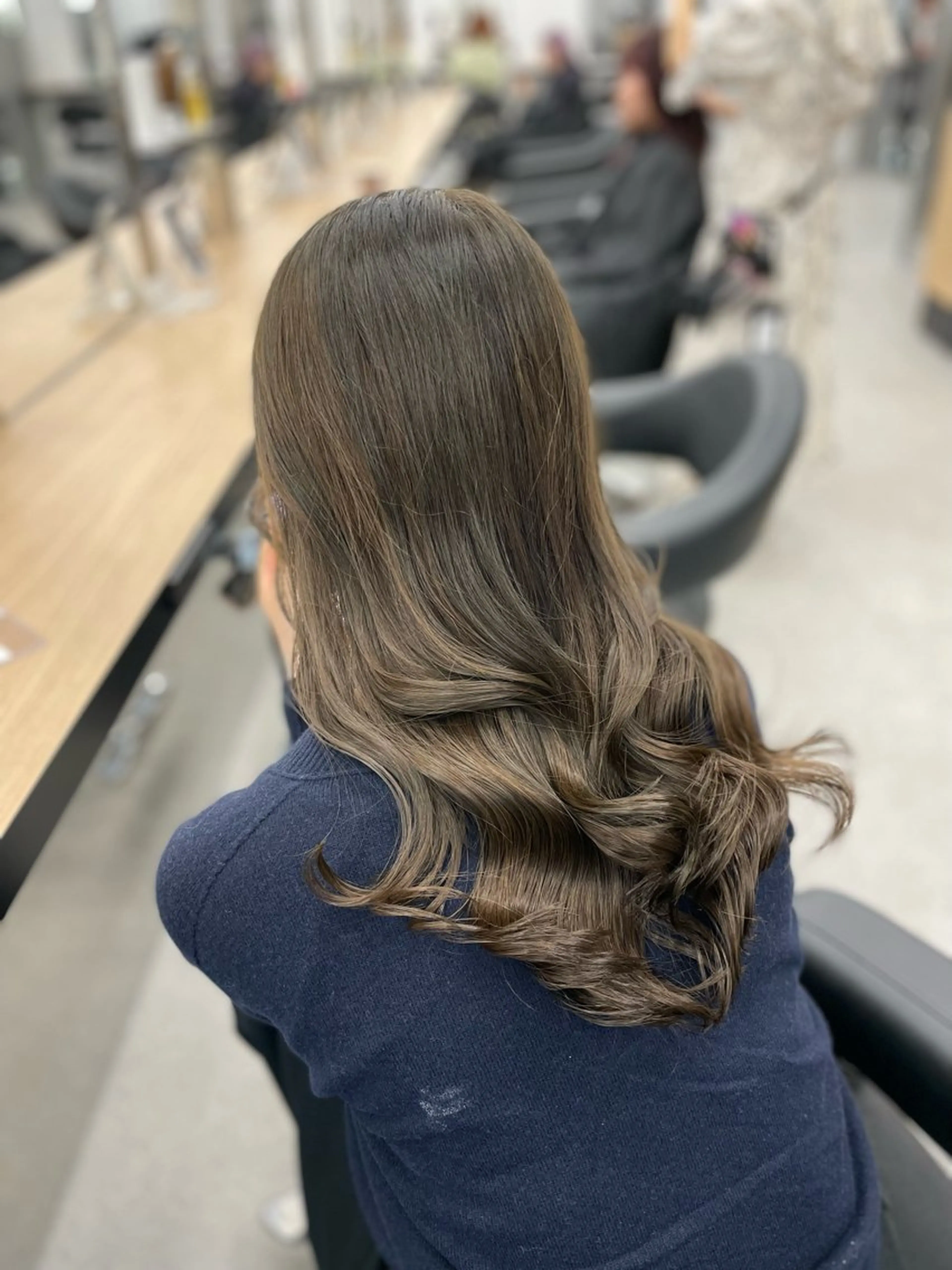 ロング 💍大人デザイン /ハイトーン♡リクトのヘアスタイル