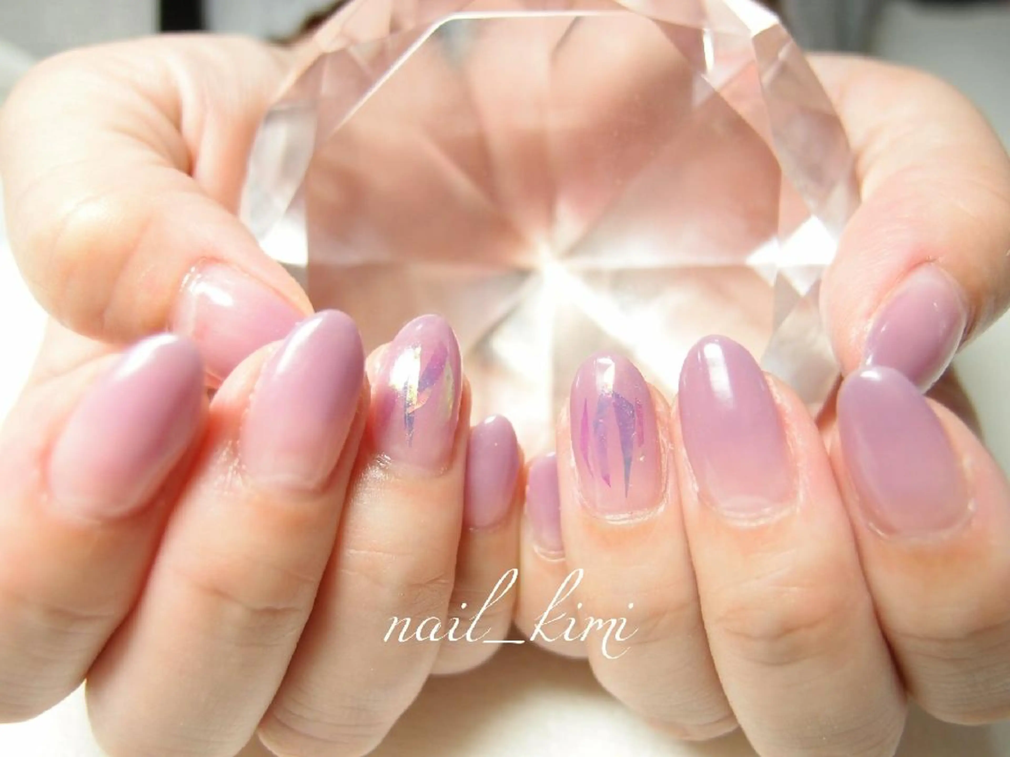 ネイル メンズ アートネイル グラデーション ConneQt所属・ETHOSENSE. kimikaのネイルデザイン