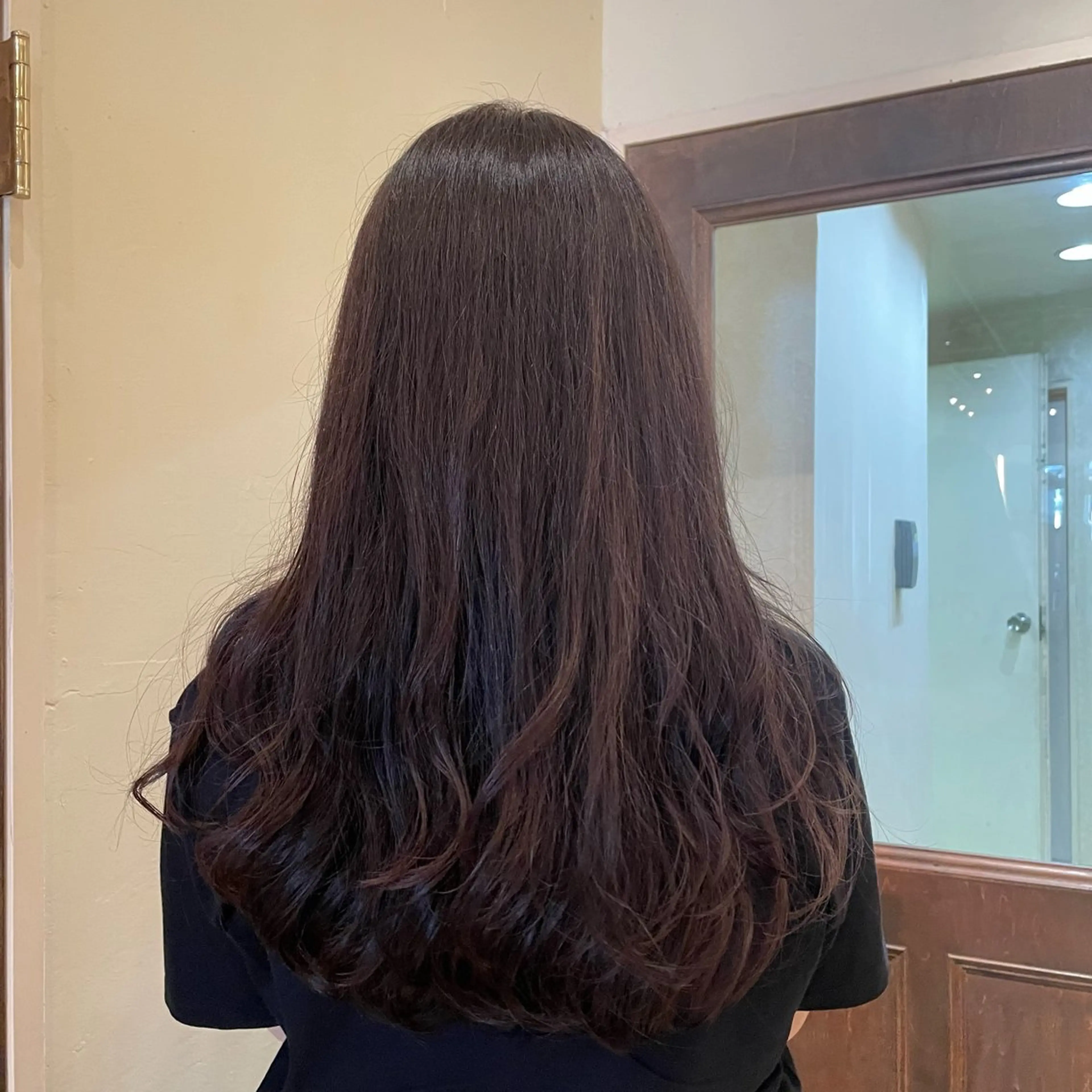 パーマ 髪質改善カラー ベージュ🤎YUMEのヘアスタイル