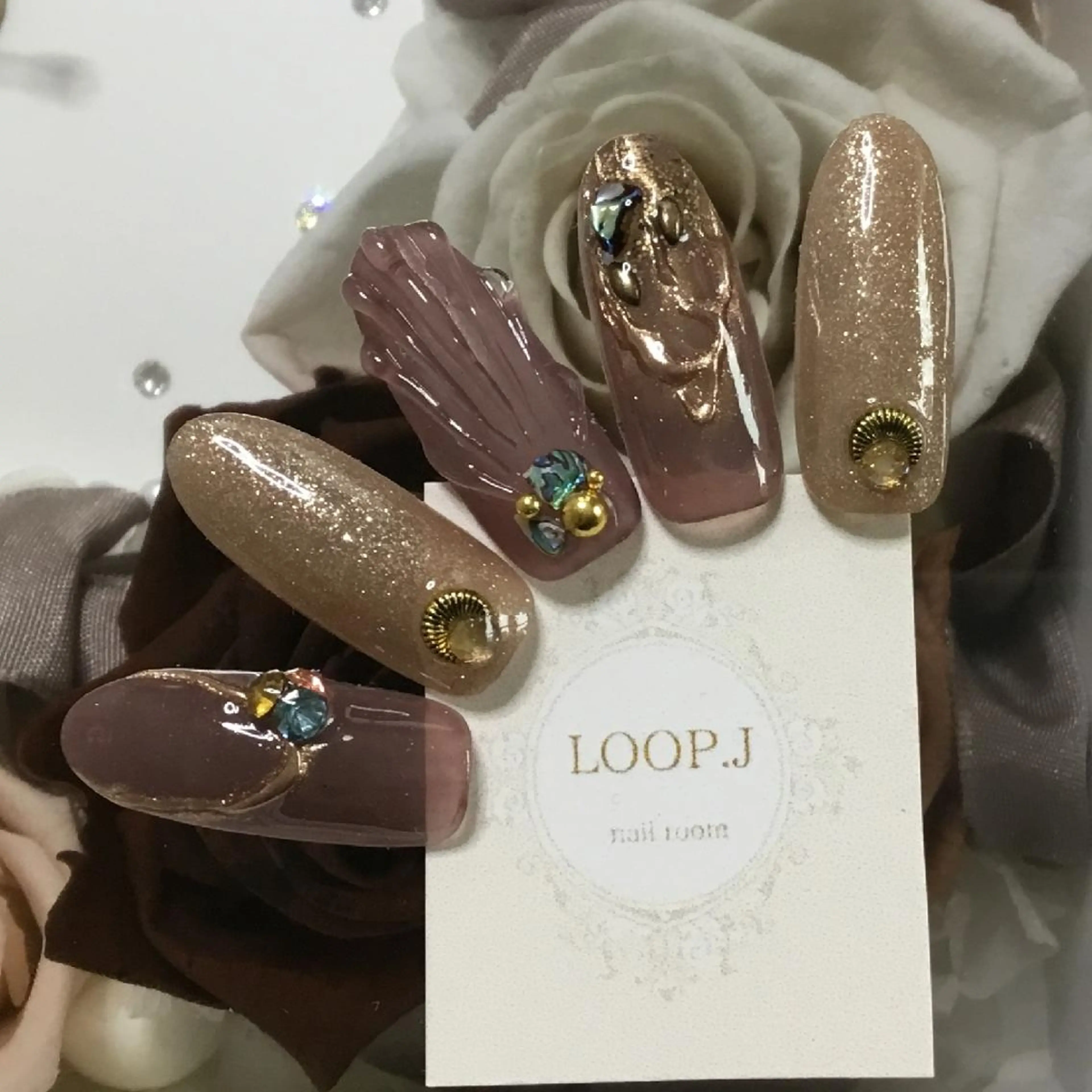 ネイル ハンドネイル おおくぼ めぐみのネイルデザイン