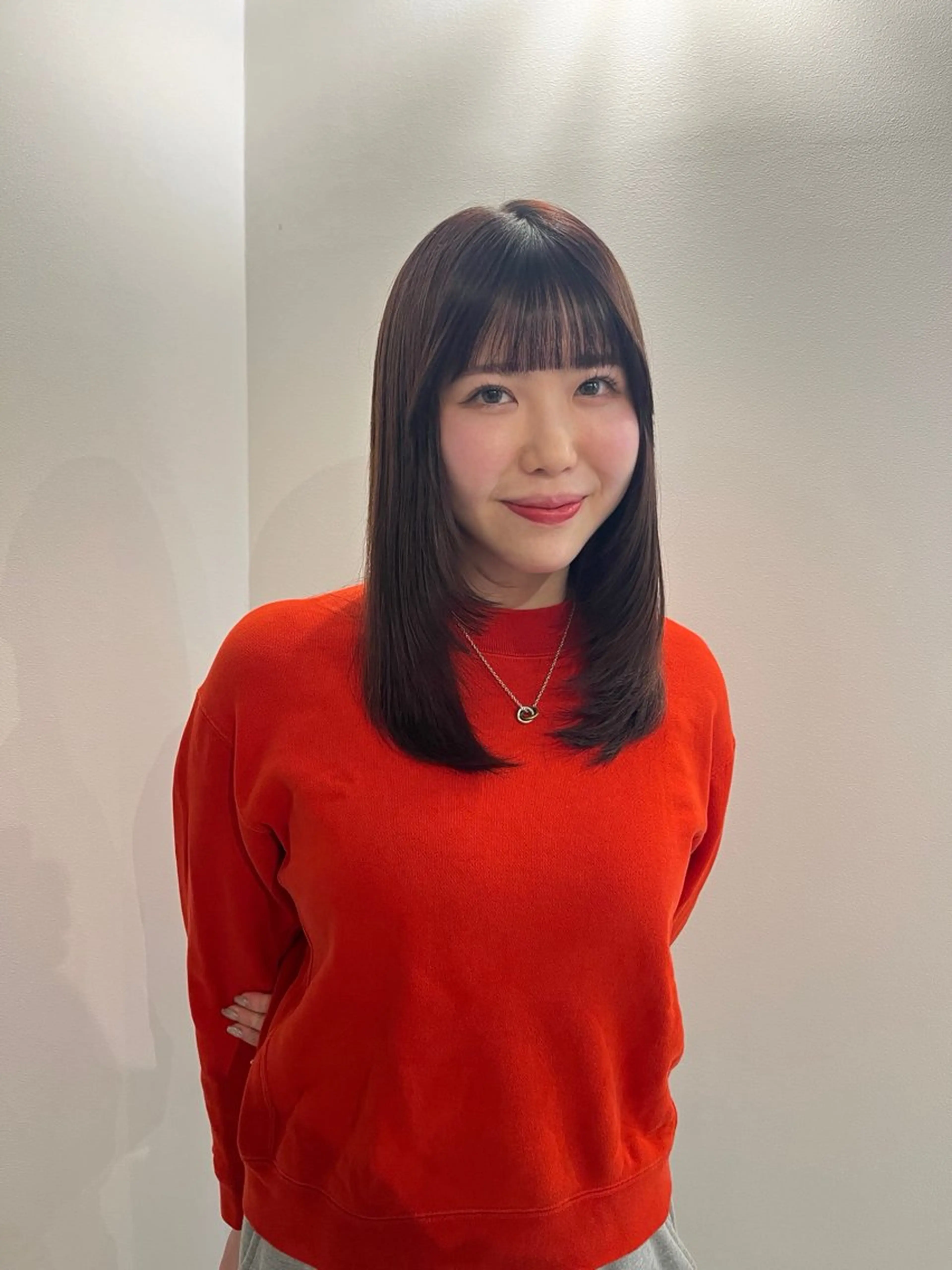 セミロング JOULE'S（ジュール）所属・JOULE'S natsukiのヘアスタイル