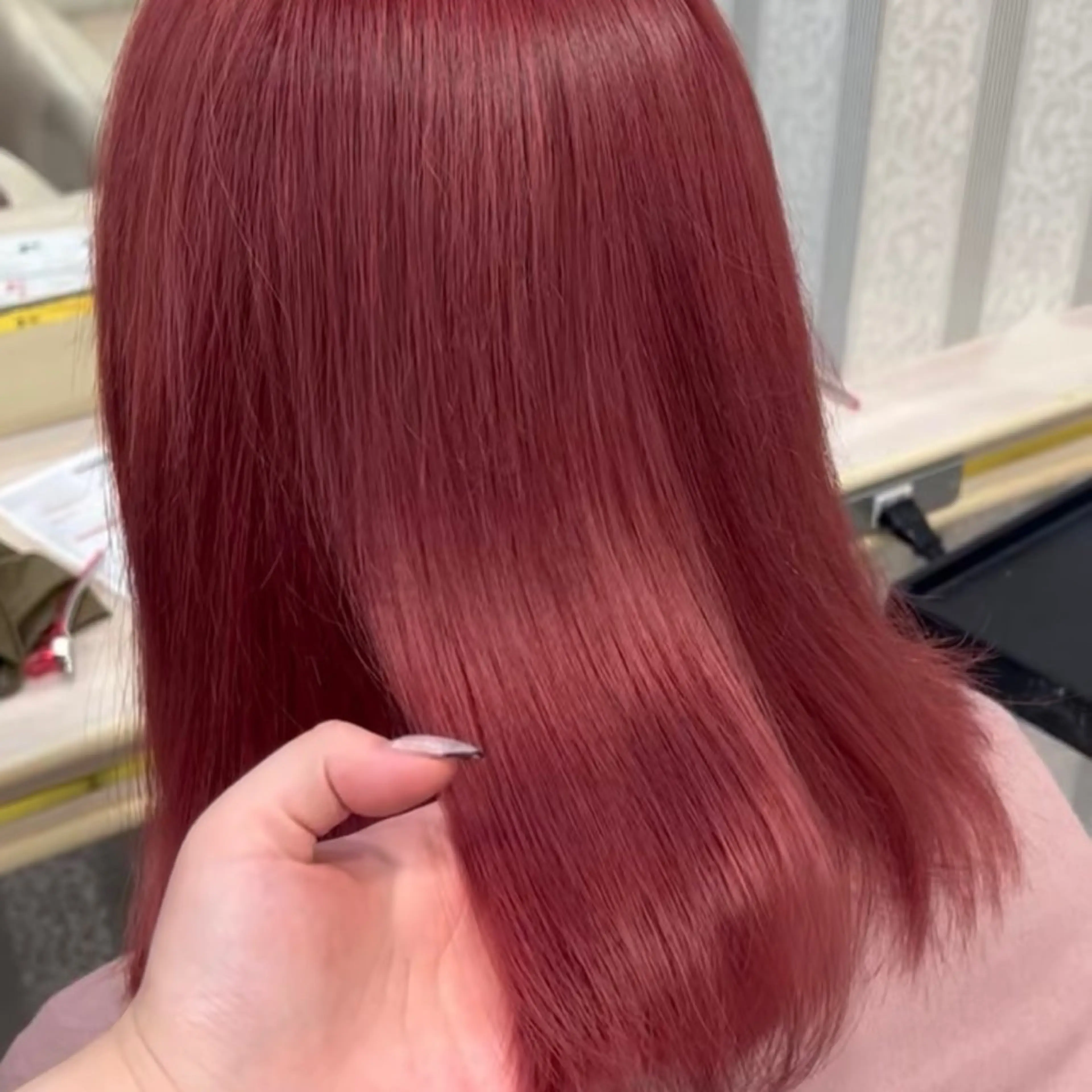 セミロング カラー ブリーチ ヘアカラー ♡ RUNA ♡ モデル募集中🍒ྀིのヘアスタイル