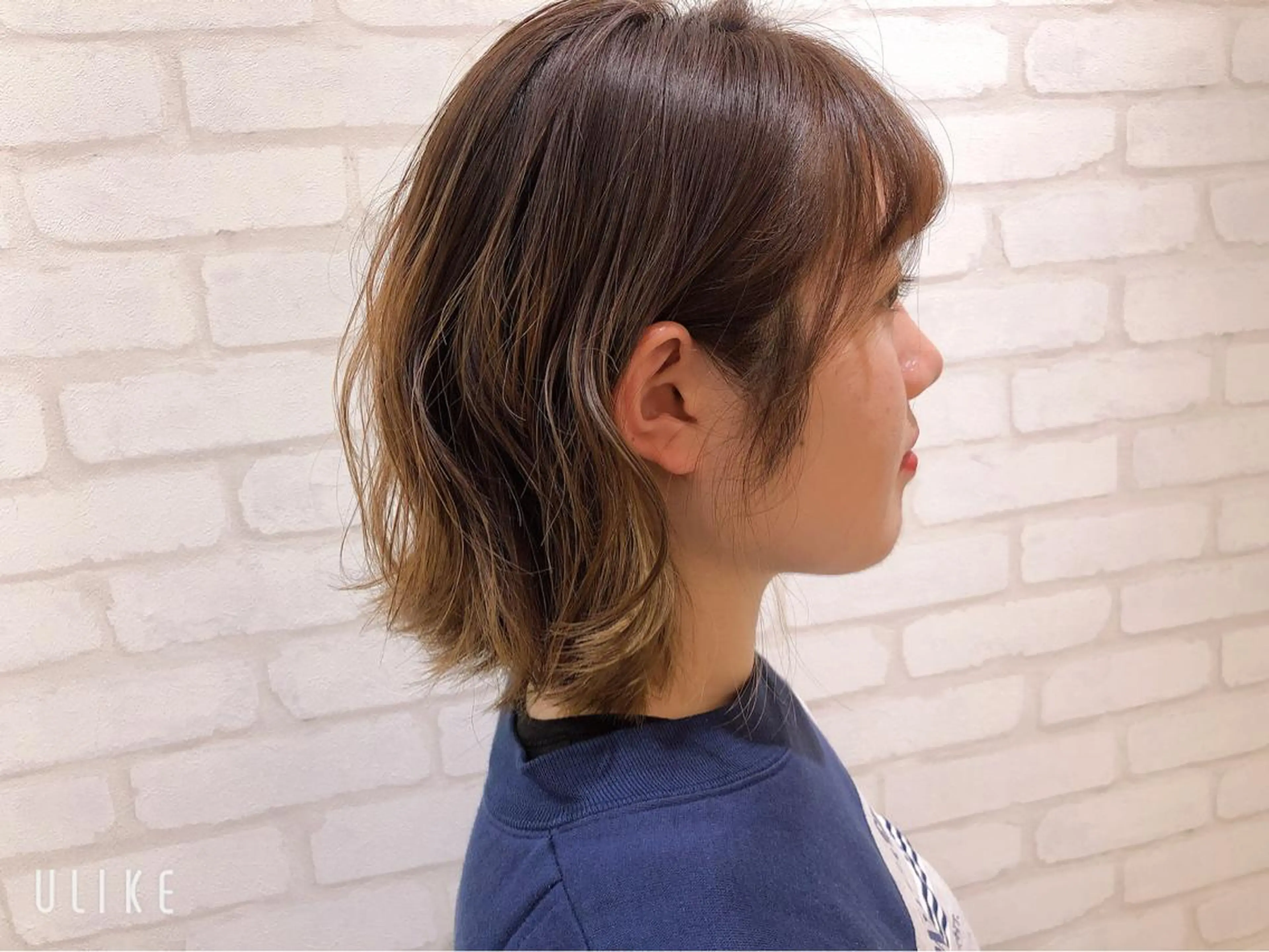 ショート 池村美月 @透明感カラーのヘアスタイル