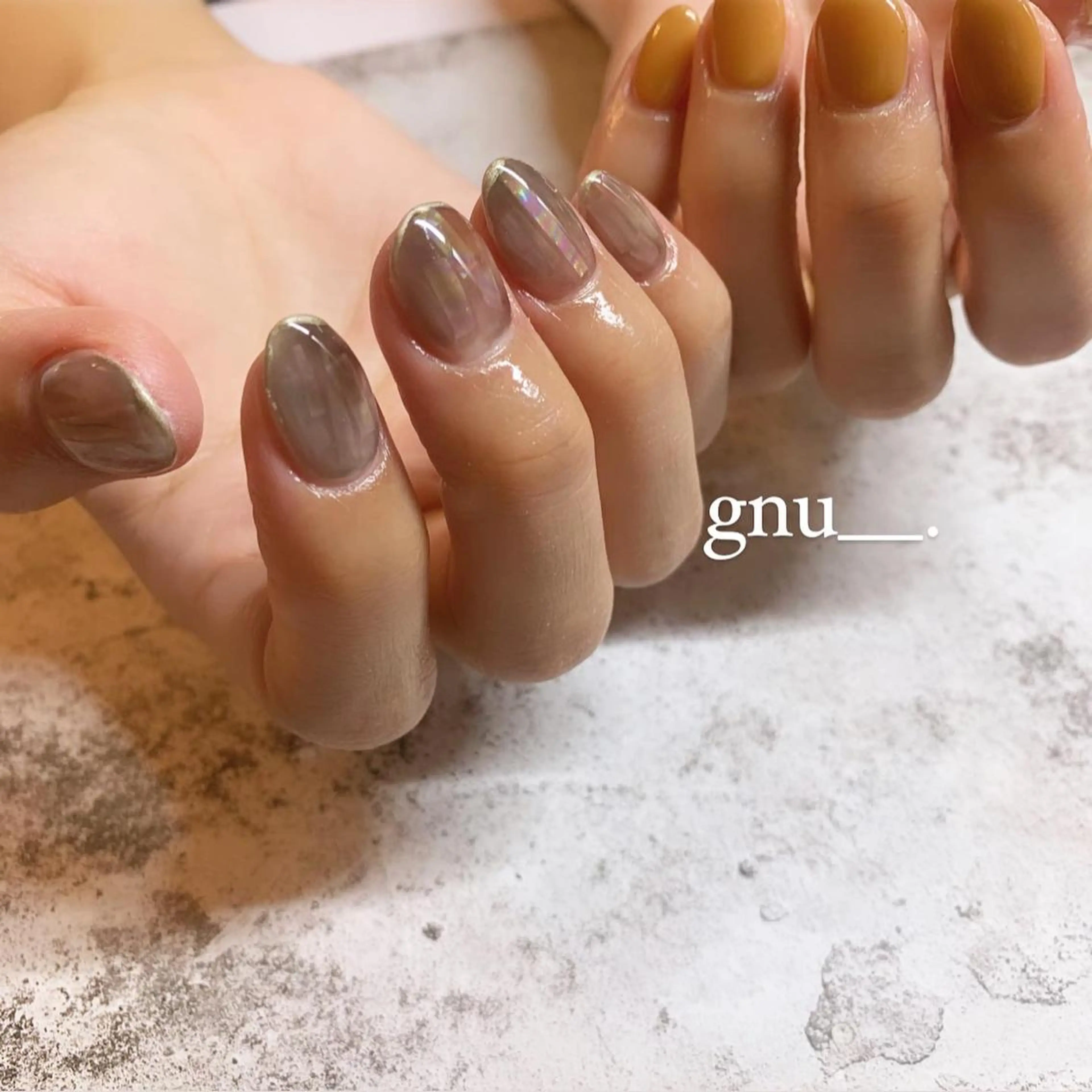 ネイル ハンドネイル gnu__. nailのネイルデザイン