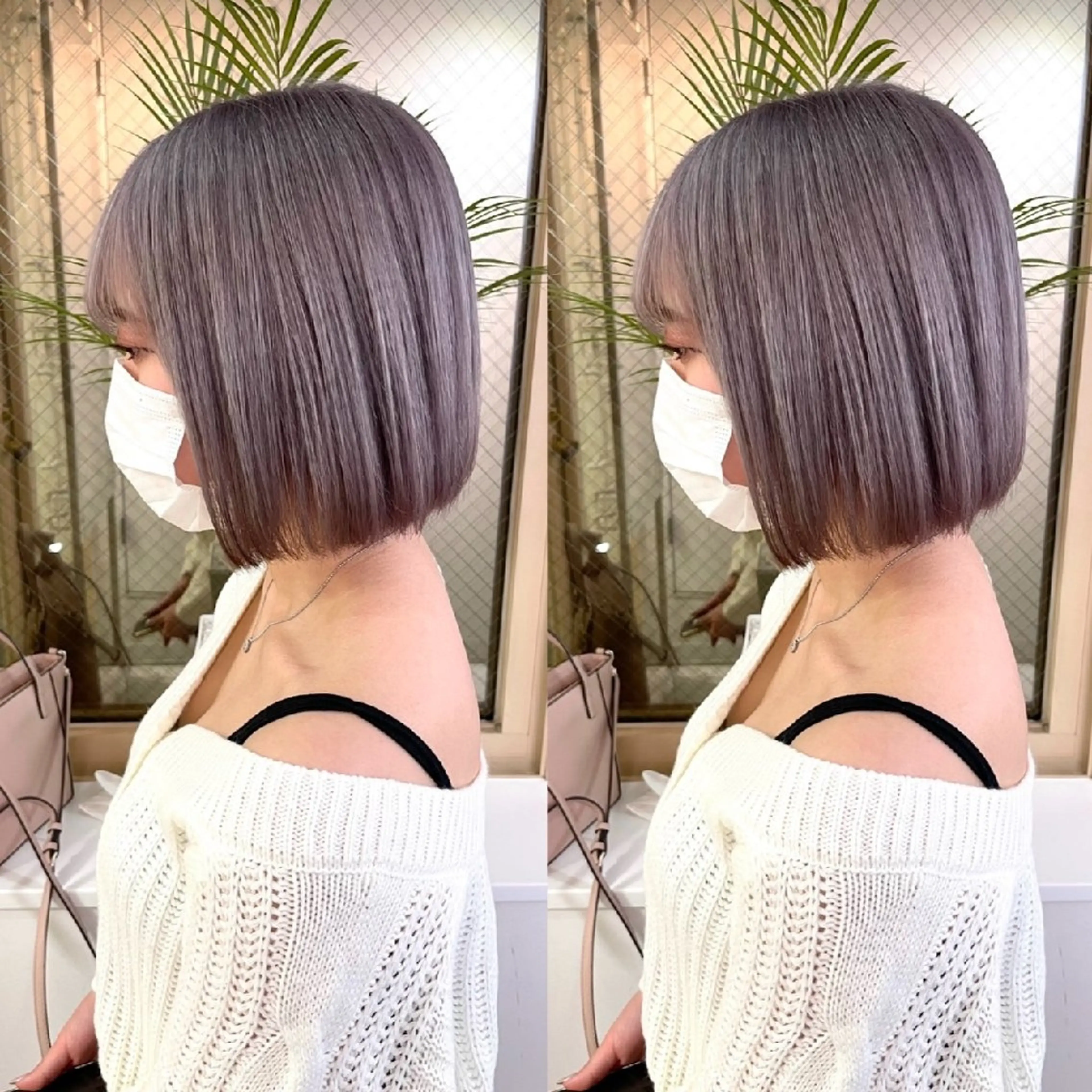 🌈髪質改善カラー🌈イルミナorアディクシー➕️⑤TOKIOインカラミ☀➕️ナノスチーム付き💧➕️超音波アイロン⭐️の写真