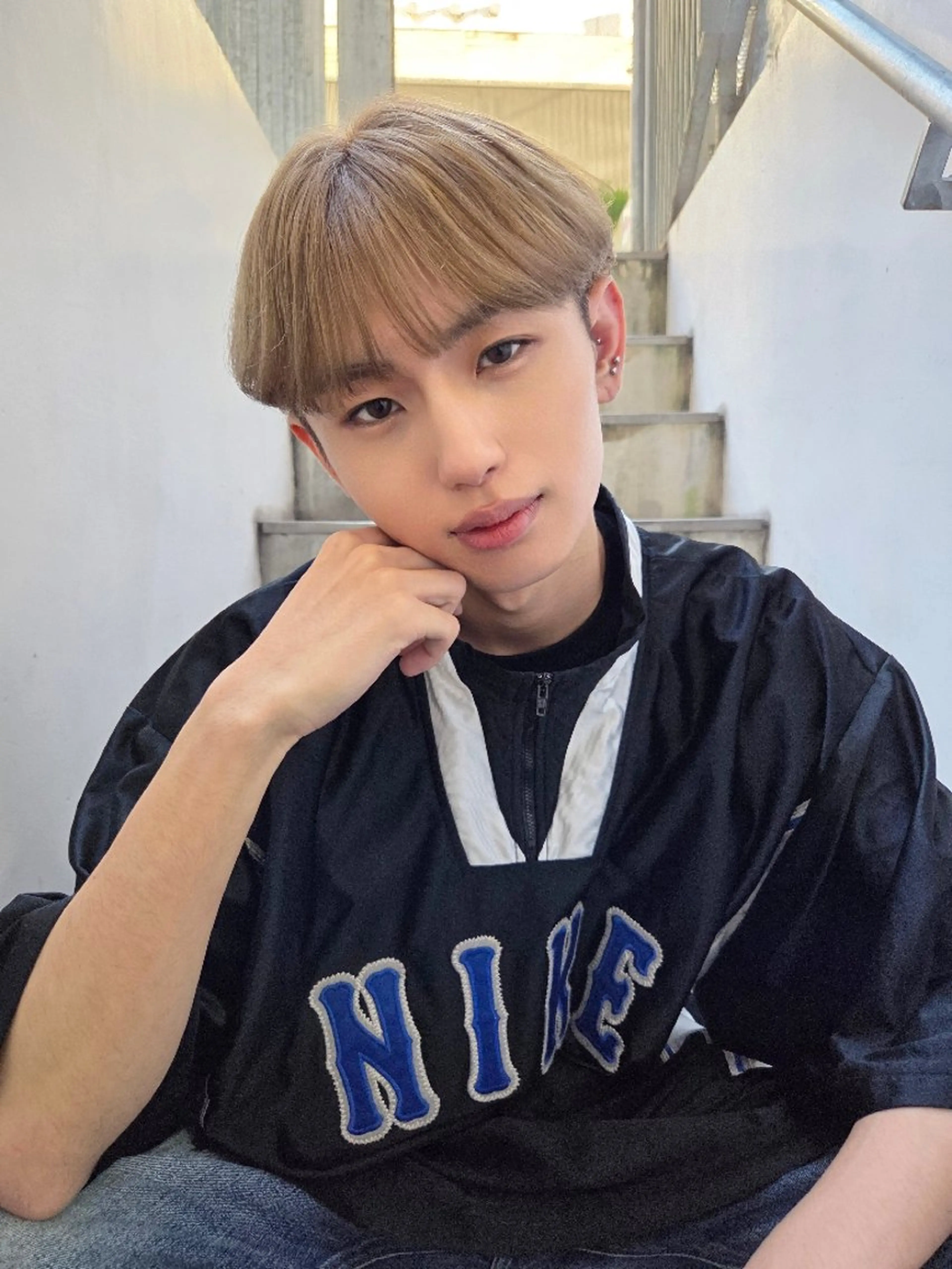 メンズ カラー カット ヘアカラー メンズ ヘアメイク ハイトーン キャロのヘアスタイル