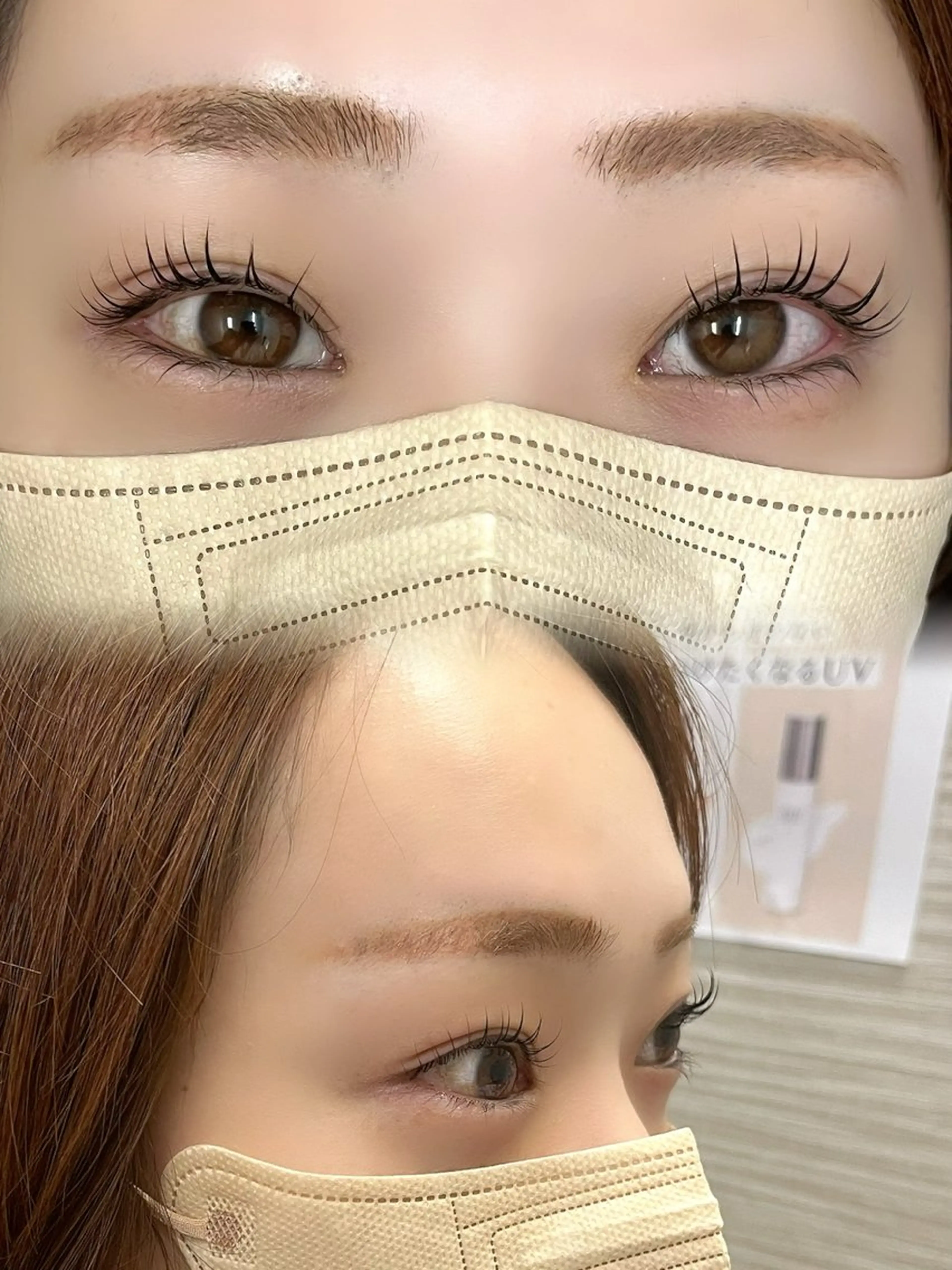 マツエク・マツパ 一重×まつ毛パーマ マツパ まつ毛・眉毛サロン MILK所属・MILK chikaのマツエク・マツパデザイン