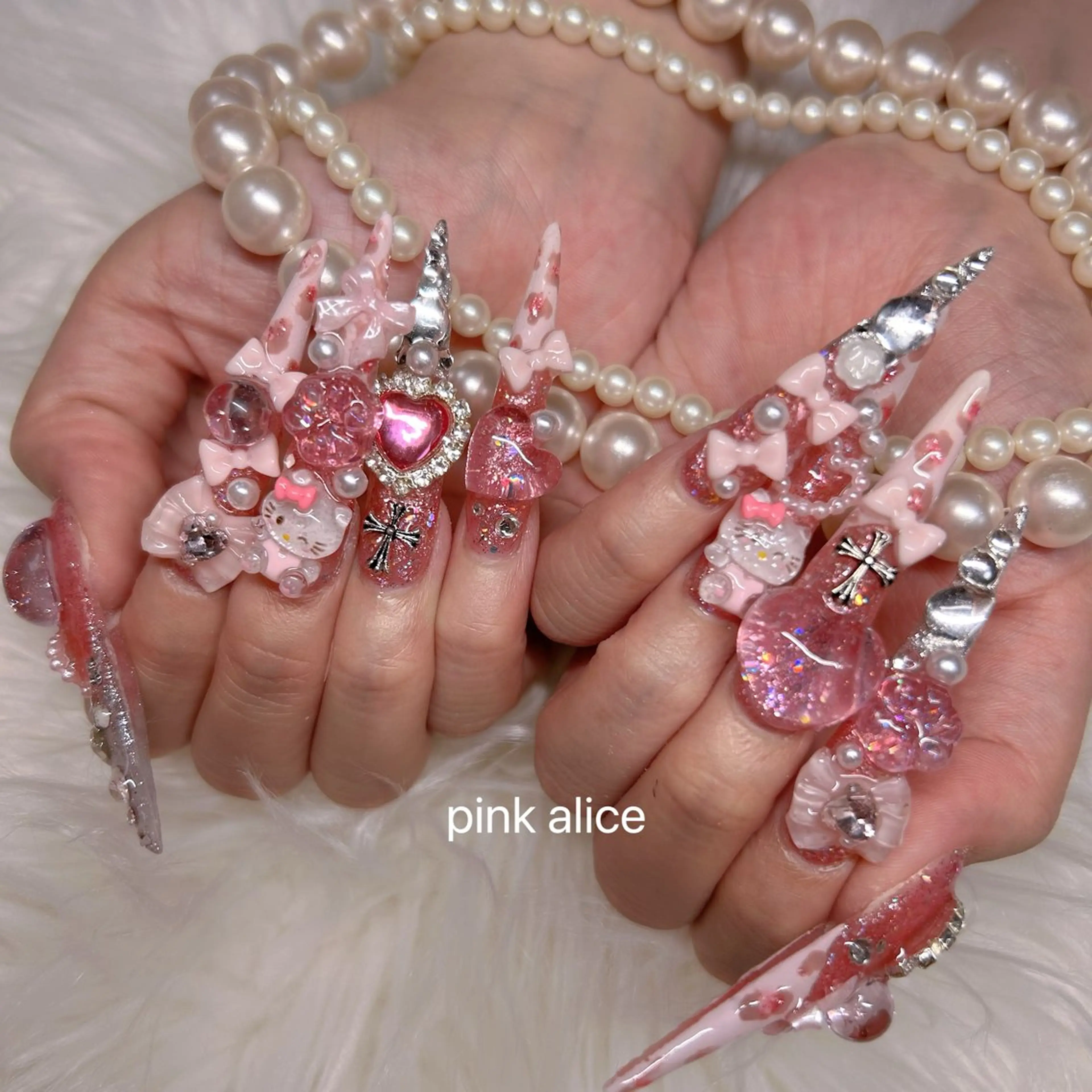 ネイル nail salon Pink Aliceのネイルデザイン