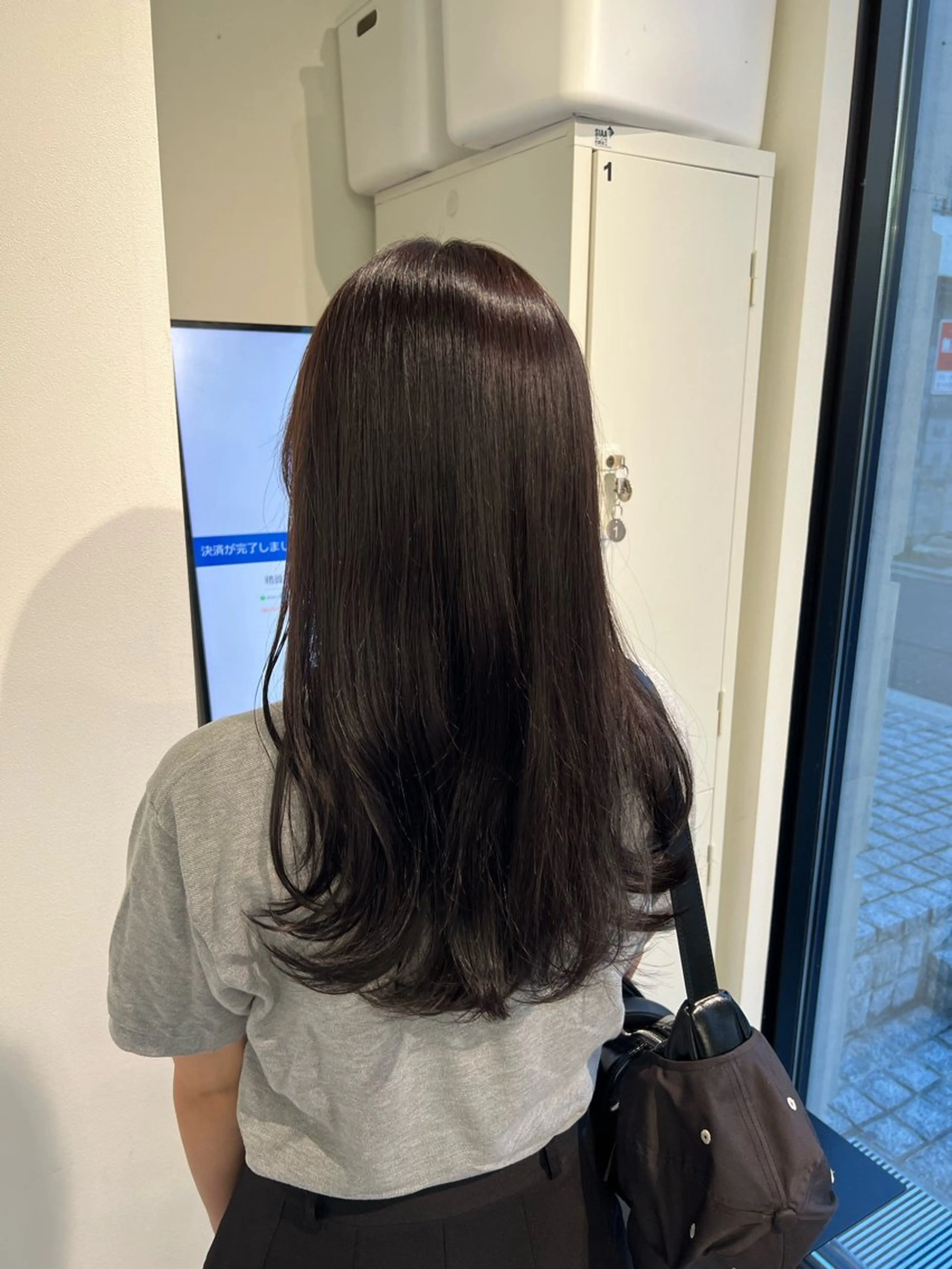 🧡1日1名様限定🧡前髪カット＋カラー＋1step艶髪ケアトリートメントの写真