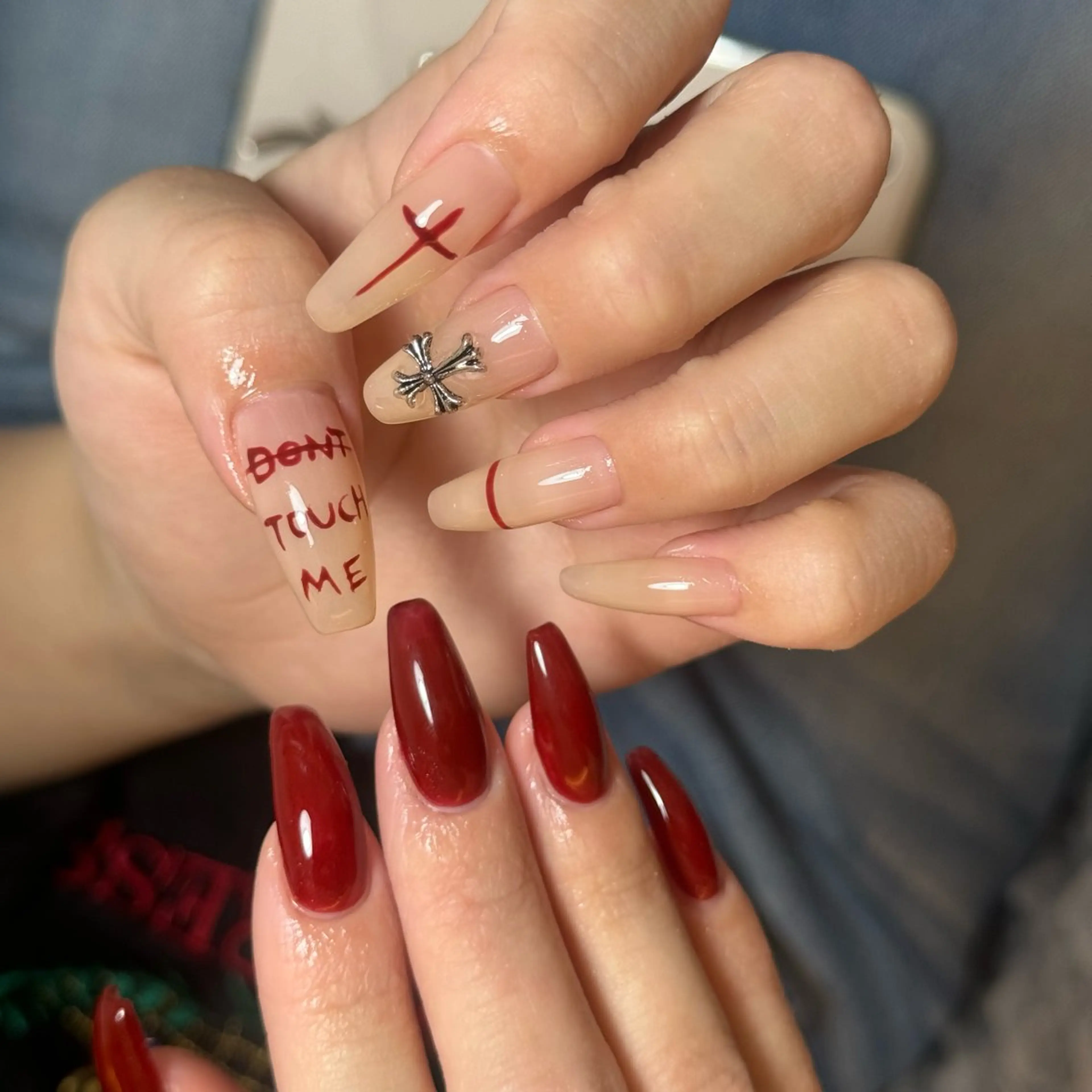 ネイル 韓国ネイル ワンホンネイル nailsalon ChuColaのネイルデザイン