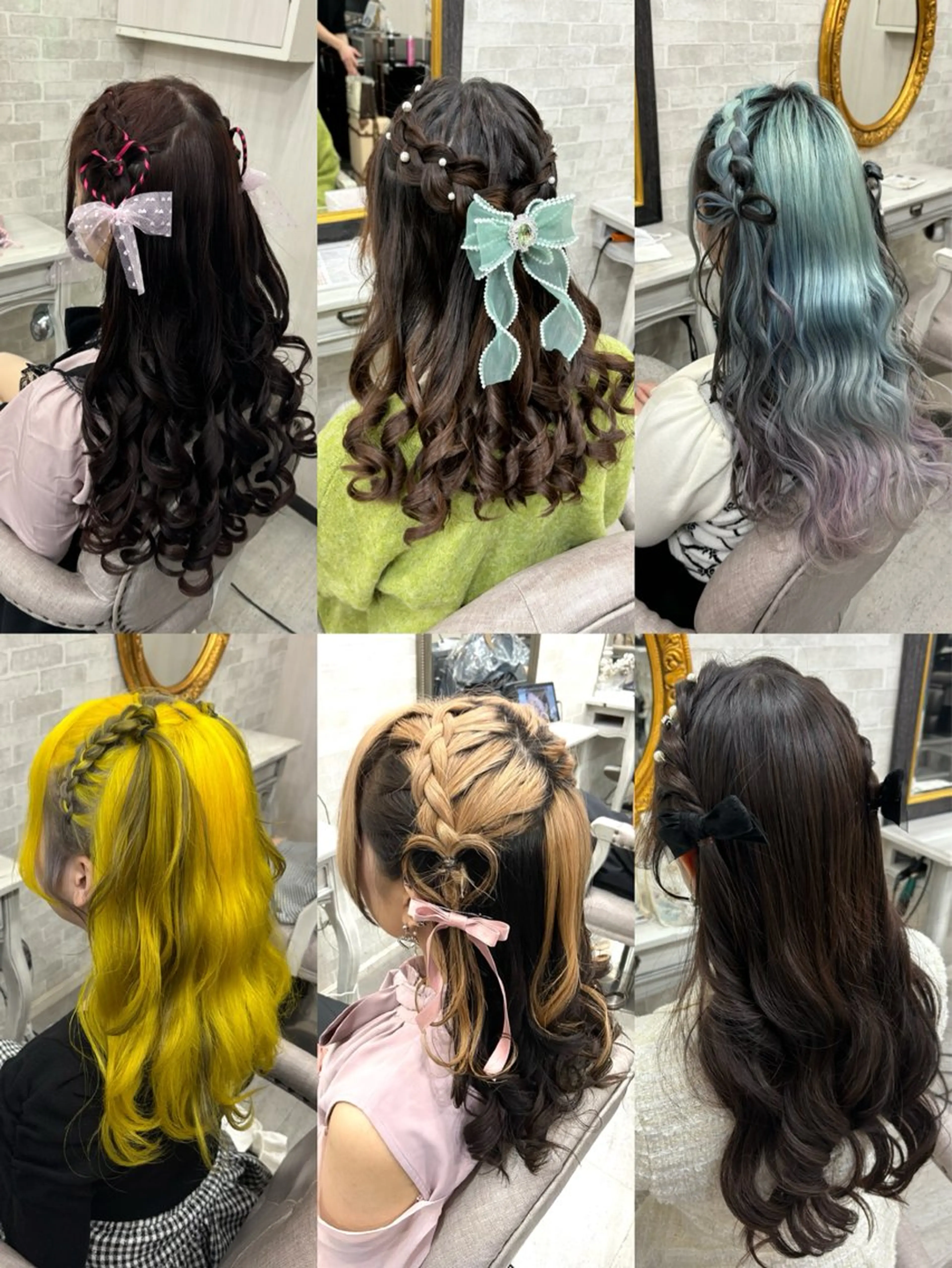 ヘアアレンジ ヘアセット ヘアセット☆ 髪質改善カラー☆まいのヘアスタイル