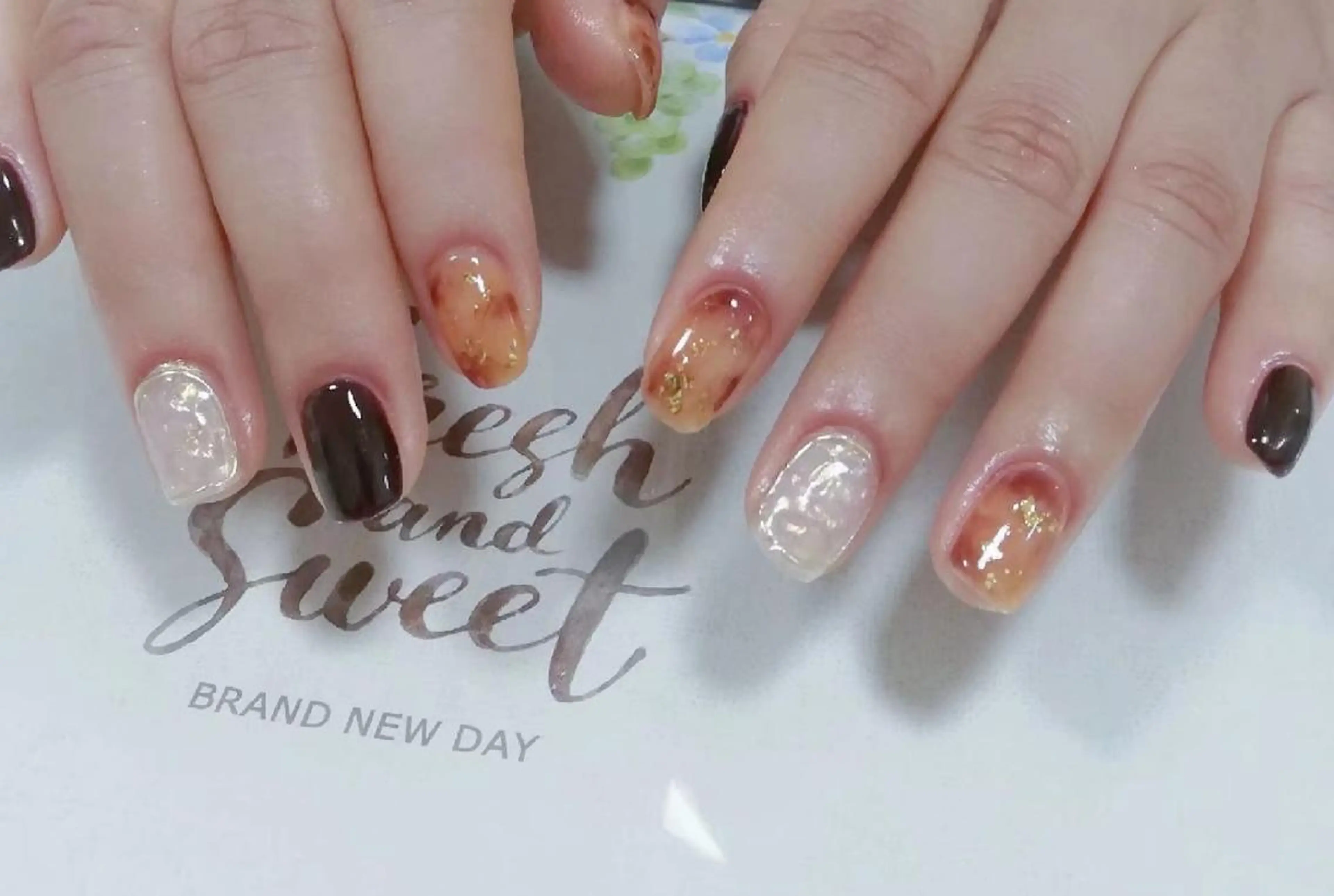 ネイル ハンドネイル E·U·B ネイル所属・横浜市中区曙町 E·U·Bネイルのネイルデザイン