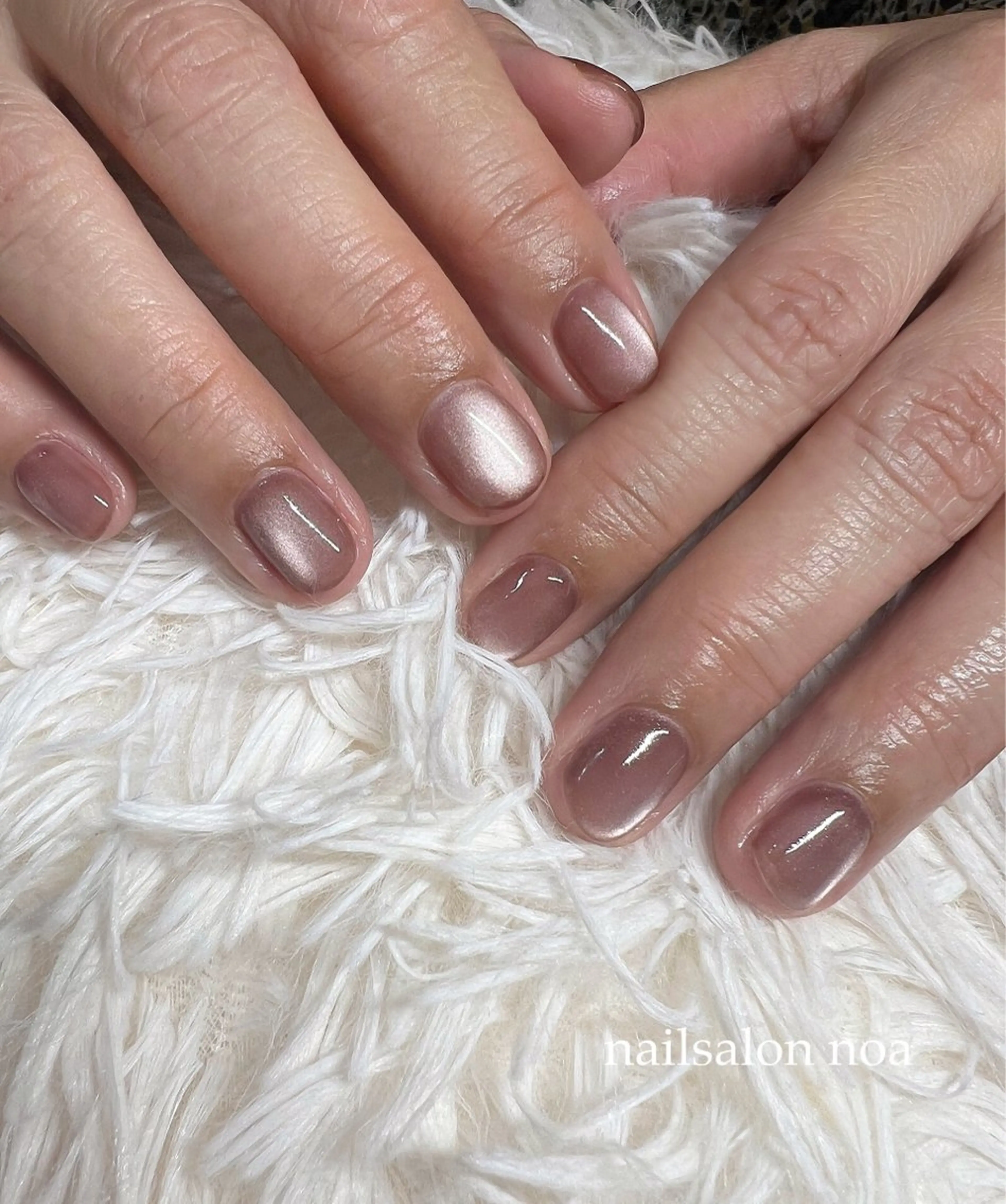 ネイル ジェルネイル ニュアンスネイル パラジェル シンプルネイル ハンドネイル nailsalon noa所属・nailist sakiのネイルデザイン