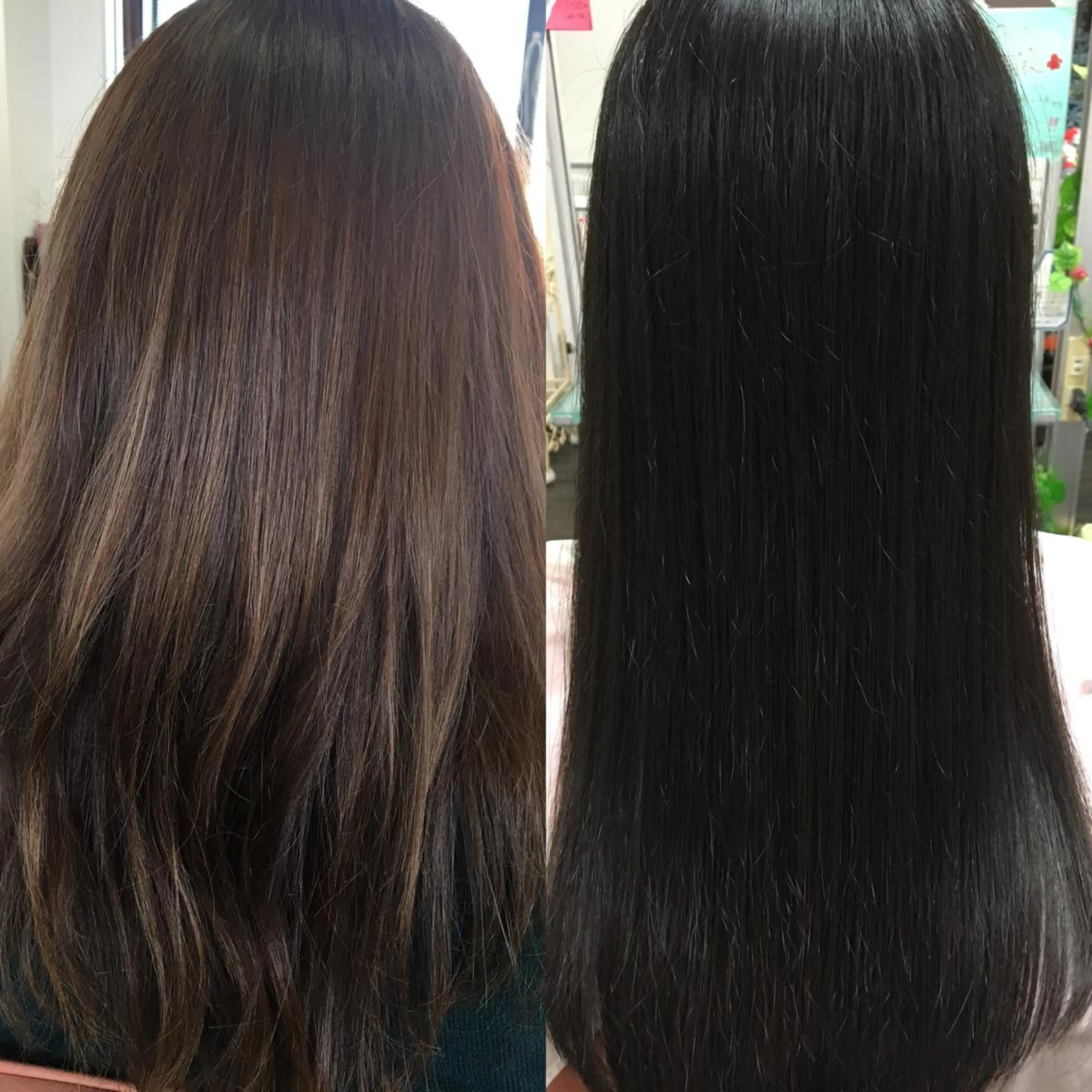 ロング カット 縮毛矯正 Lafonte fama所属・板橋 誠のヘアスタイル