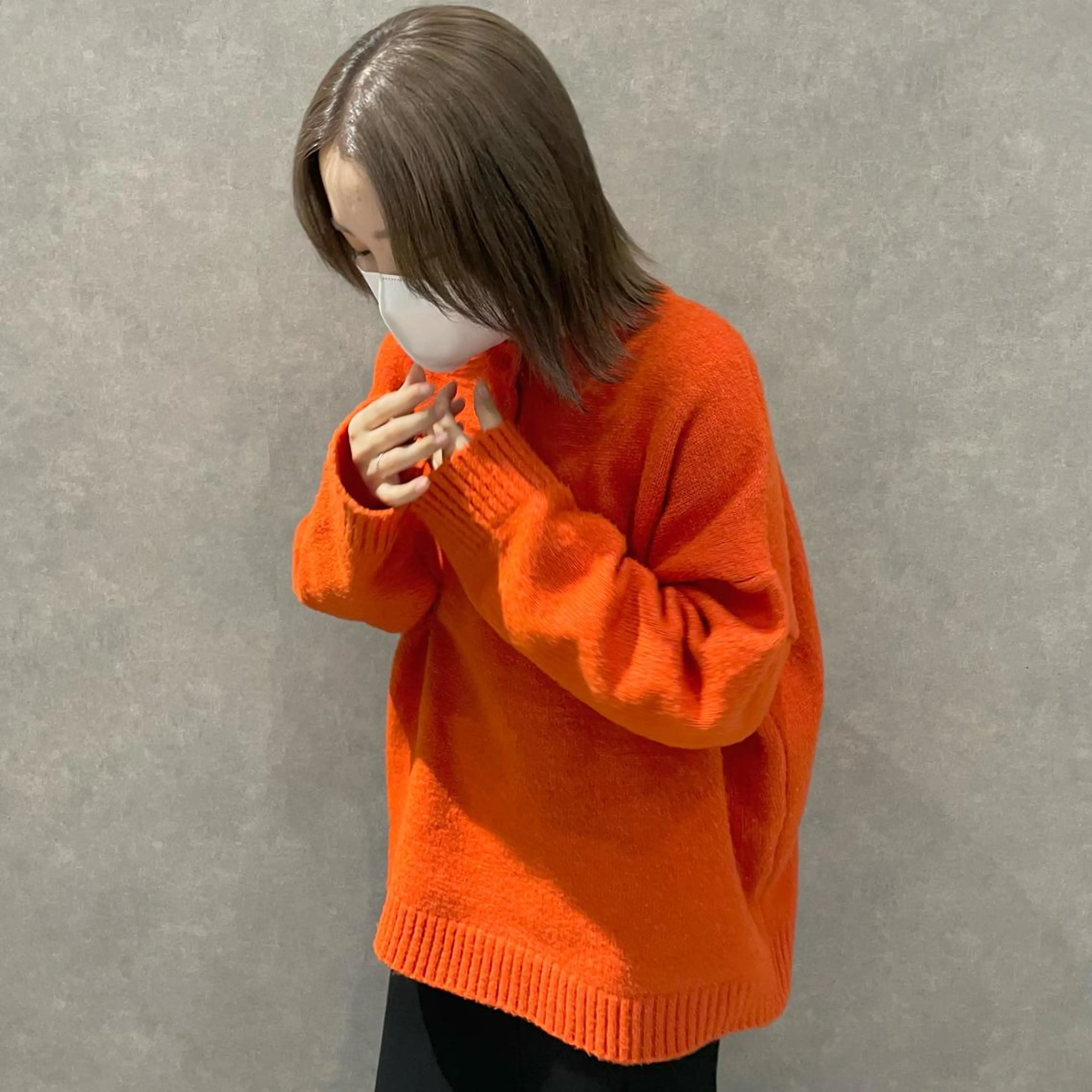 ミディアム カラー はちすか るかのヘアスタイル