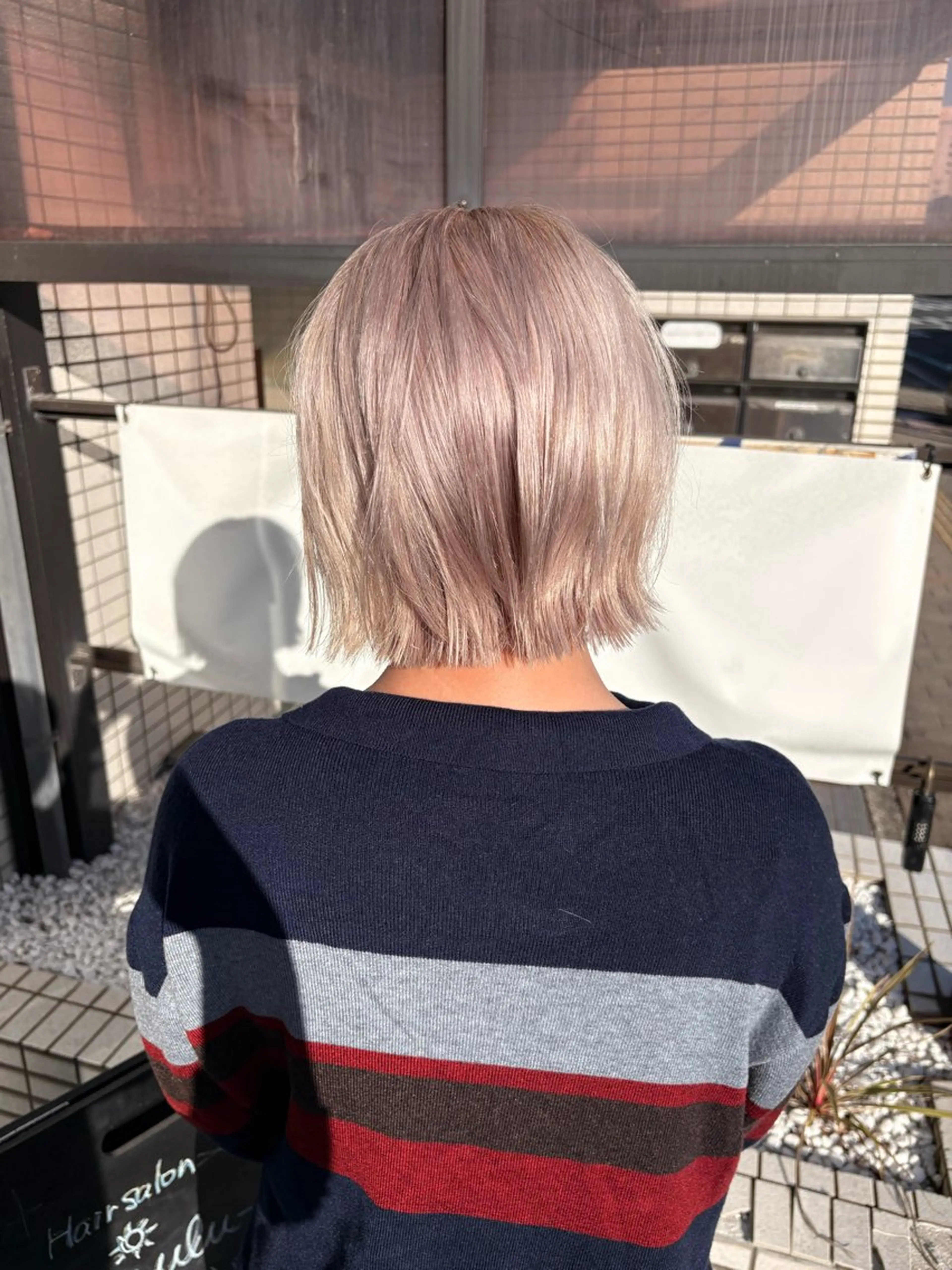 ショート ヘアカラー カラーモデル募集📈 NAMIEのヘアスタイル